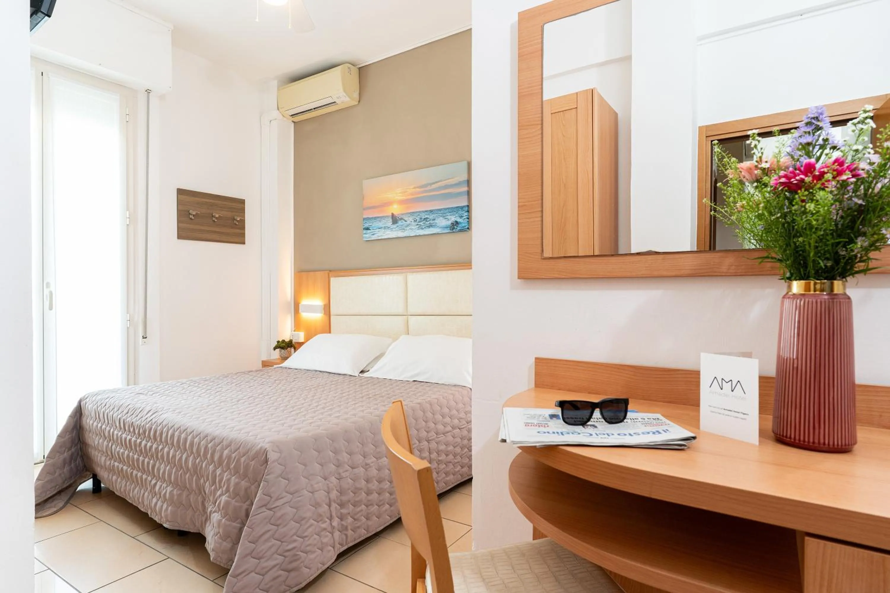 Bedroom, Bed in Amadei Hotel Figaro & Apartments