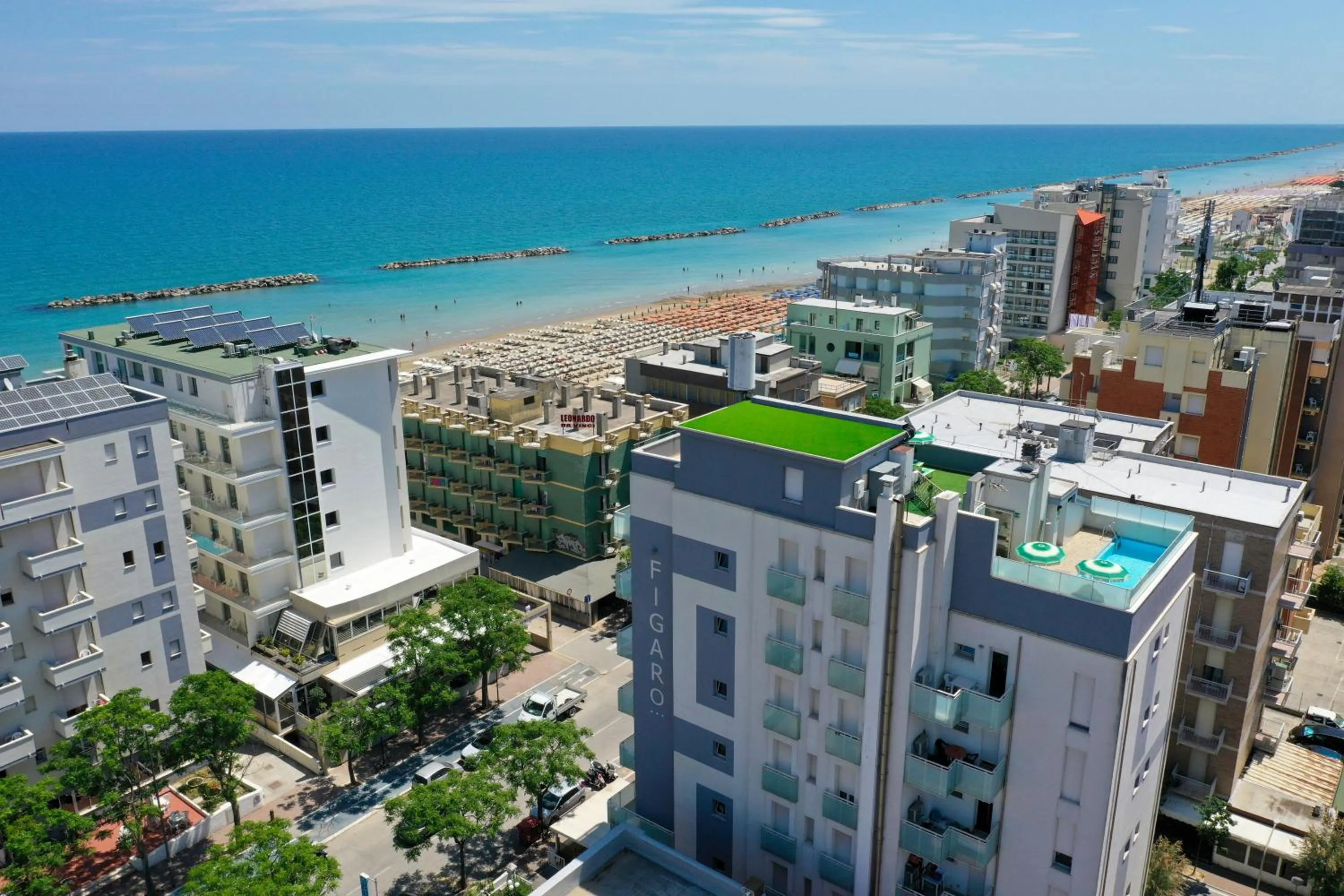 Property building in Amadei Hotel Figaro & Apartments