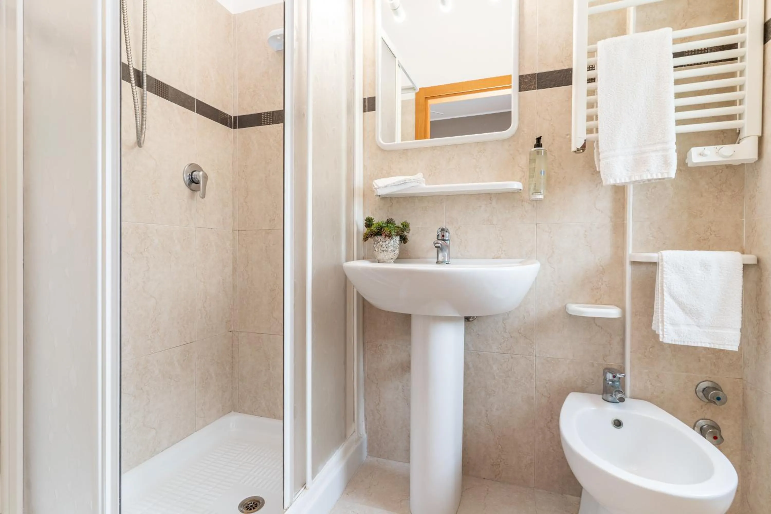 Bathroom in Amadei Hotel Figaro & Apartments