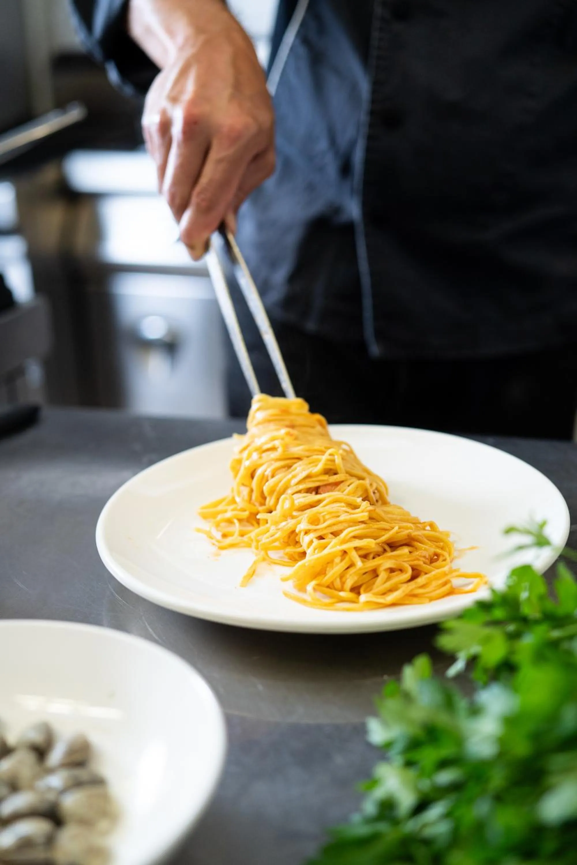 Restaurant/places to eat in Amadei Hotel Figaro & Apartments