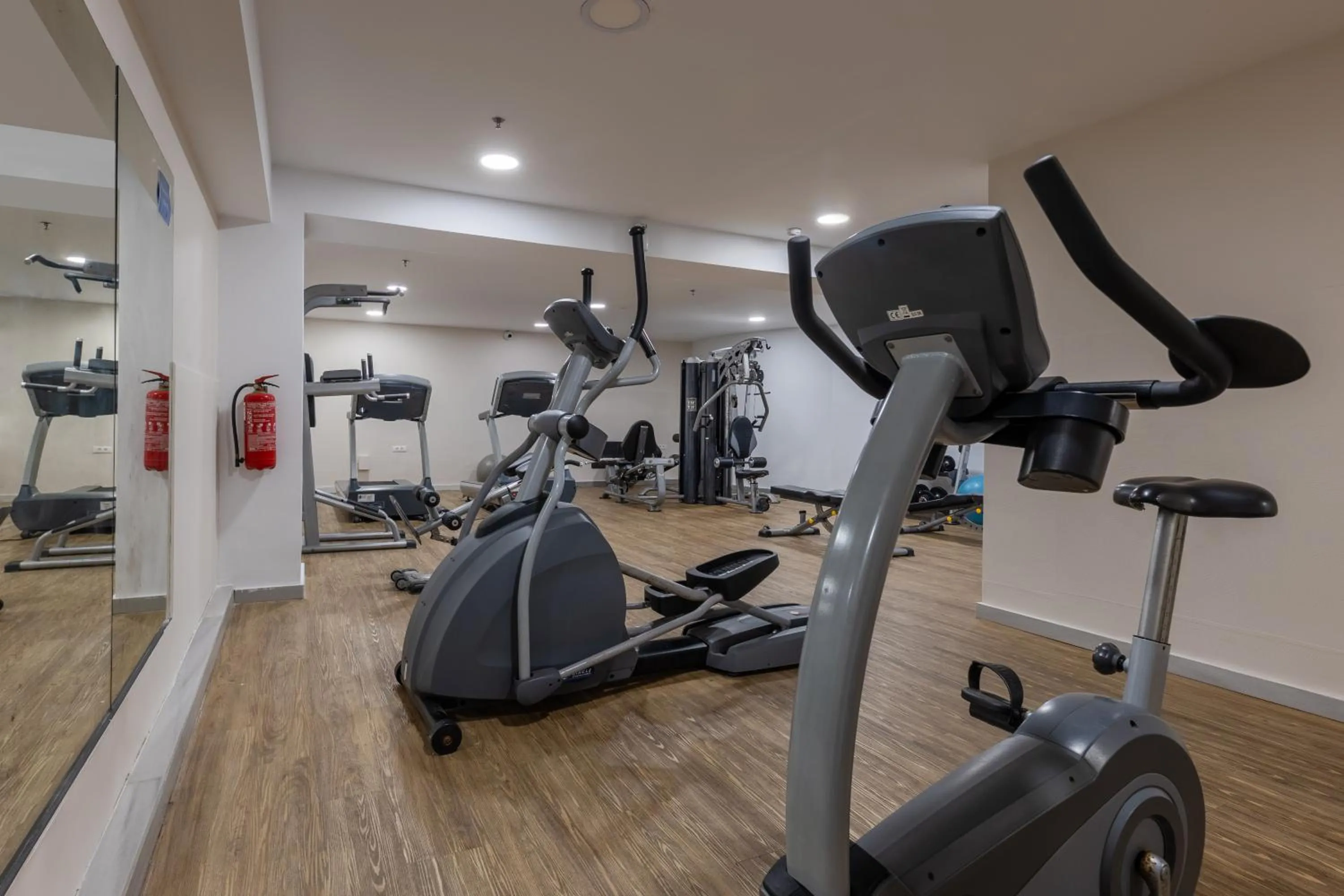 Fitness centre/facilities in Akti Palace Hotel