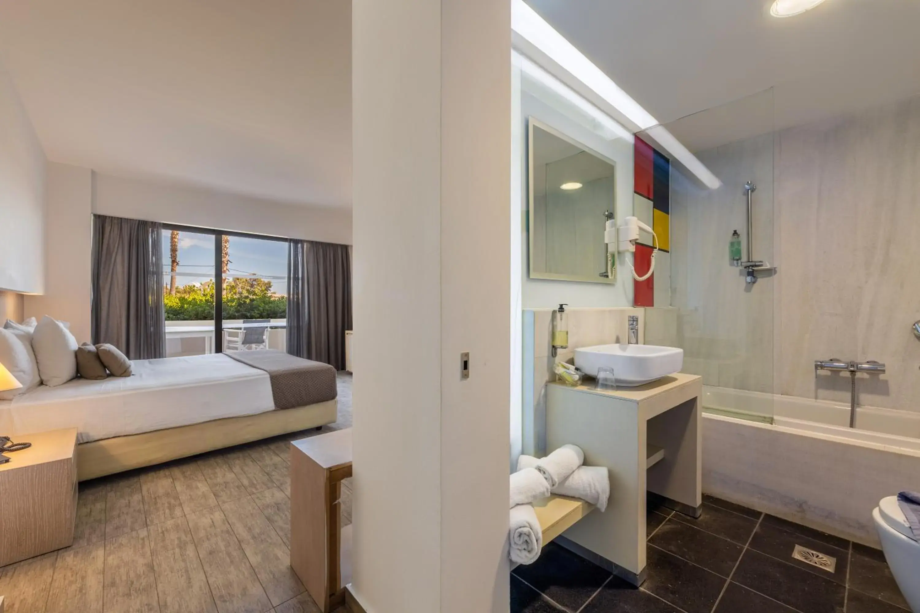 Double or Twin Room with Garden View in Akti Palace Hotel Double or Twin Room with Garden View in Akti Palace Hotel