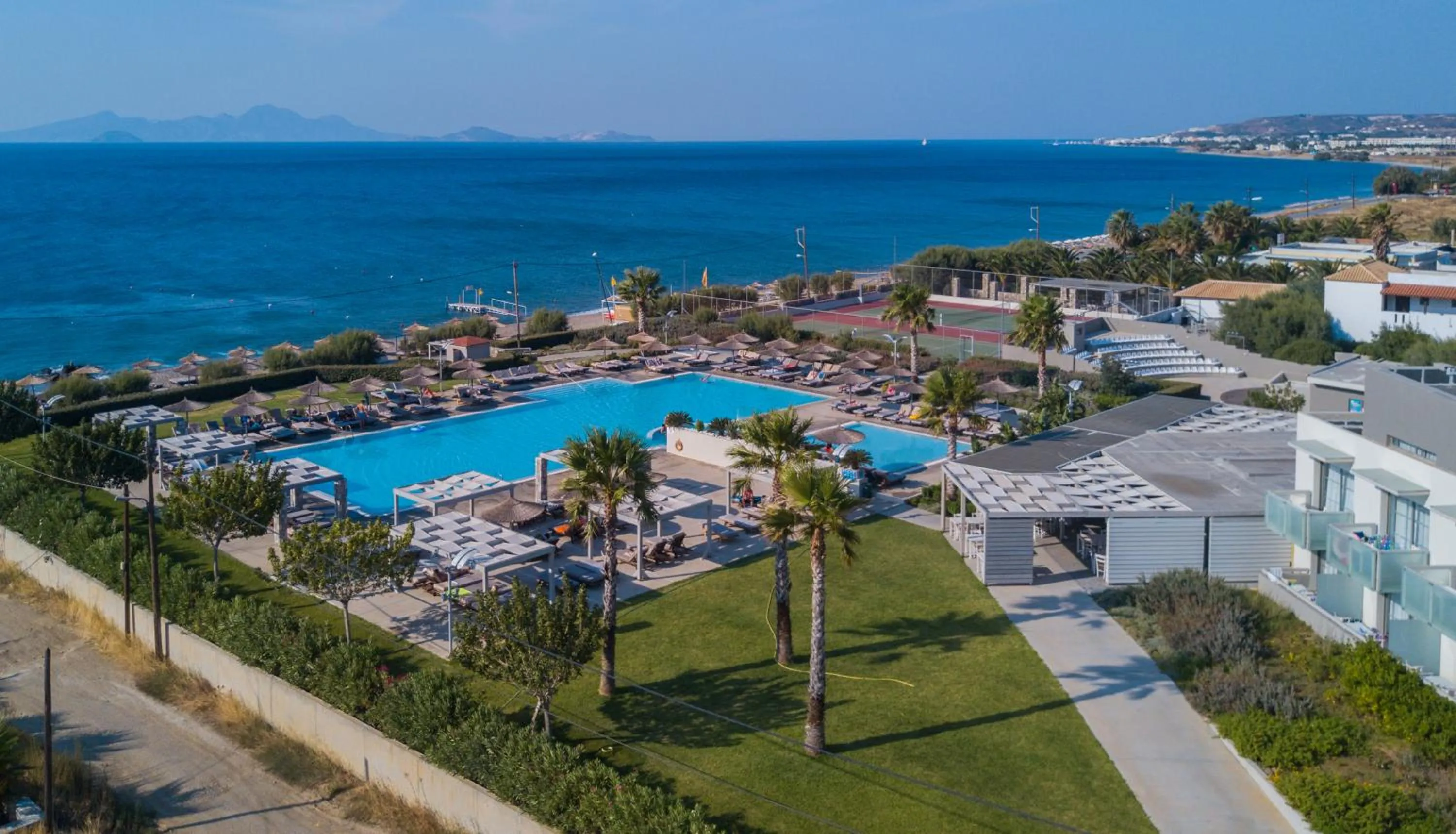 Swimming pool in Akti Palace Hotel