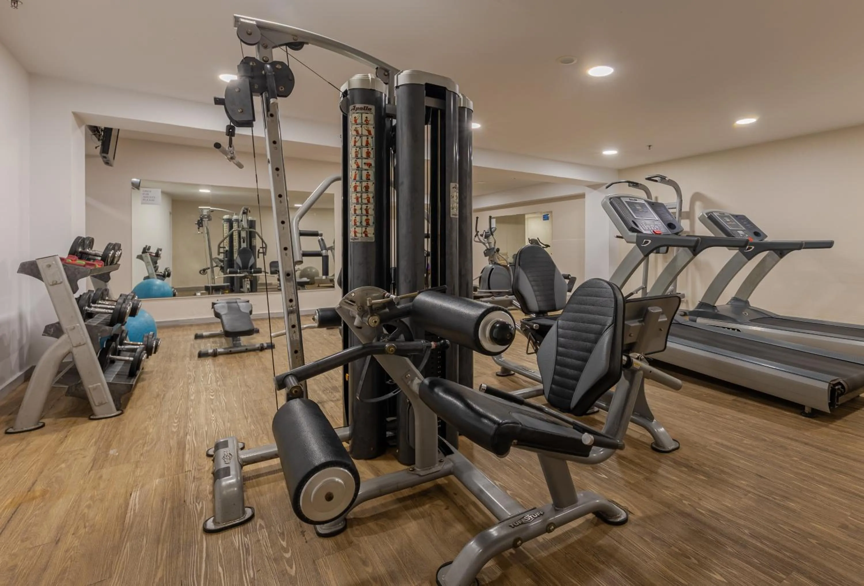 Fitness centre/facilities in Akti Palace Hotel