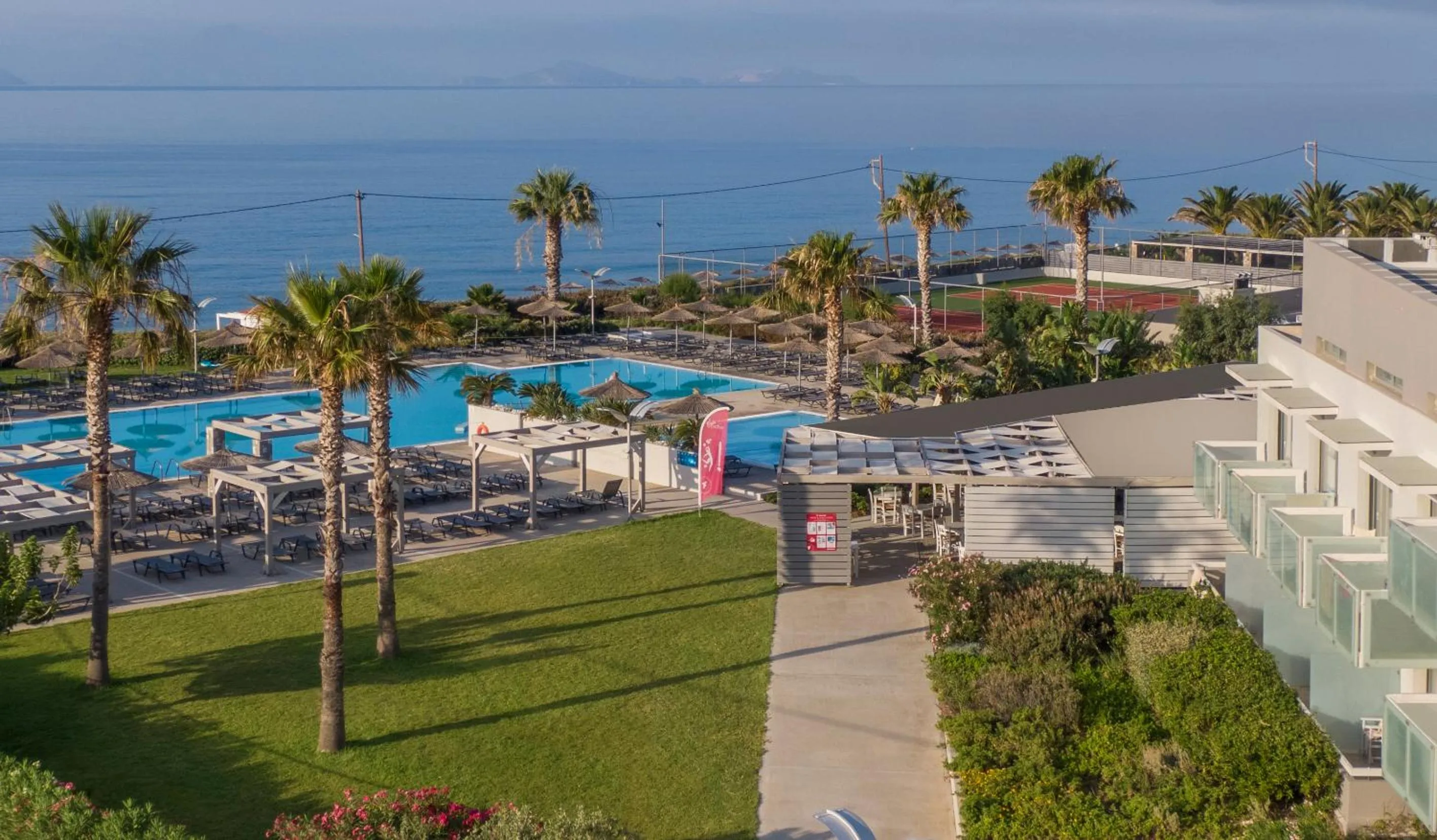 Swimming pool in Akti Palace Hotel