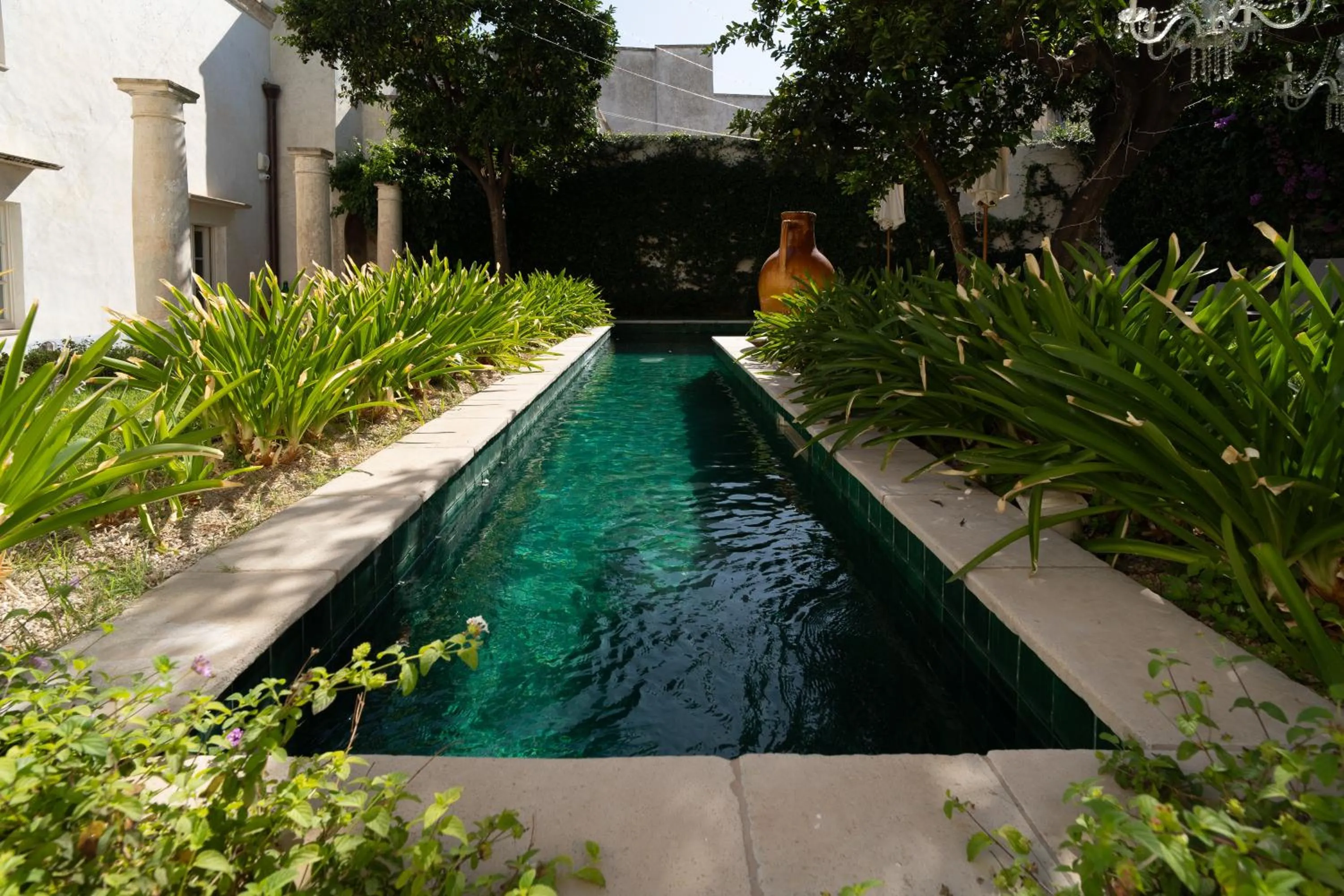 Swimming pool in Palazzo Muci