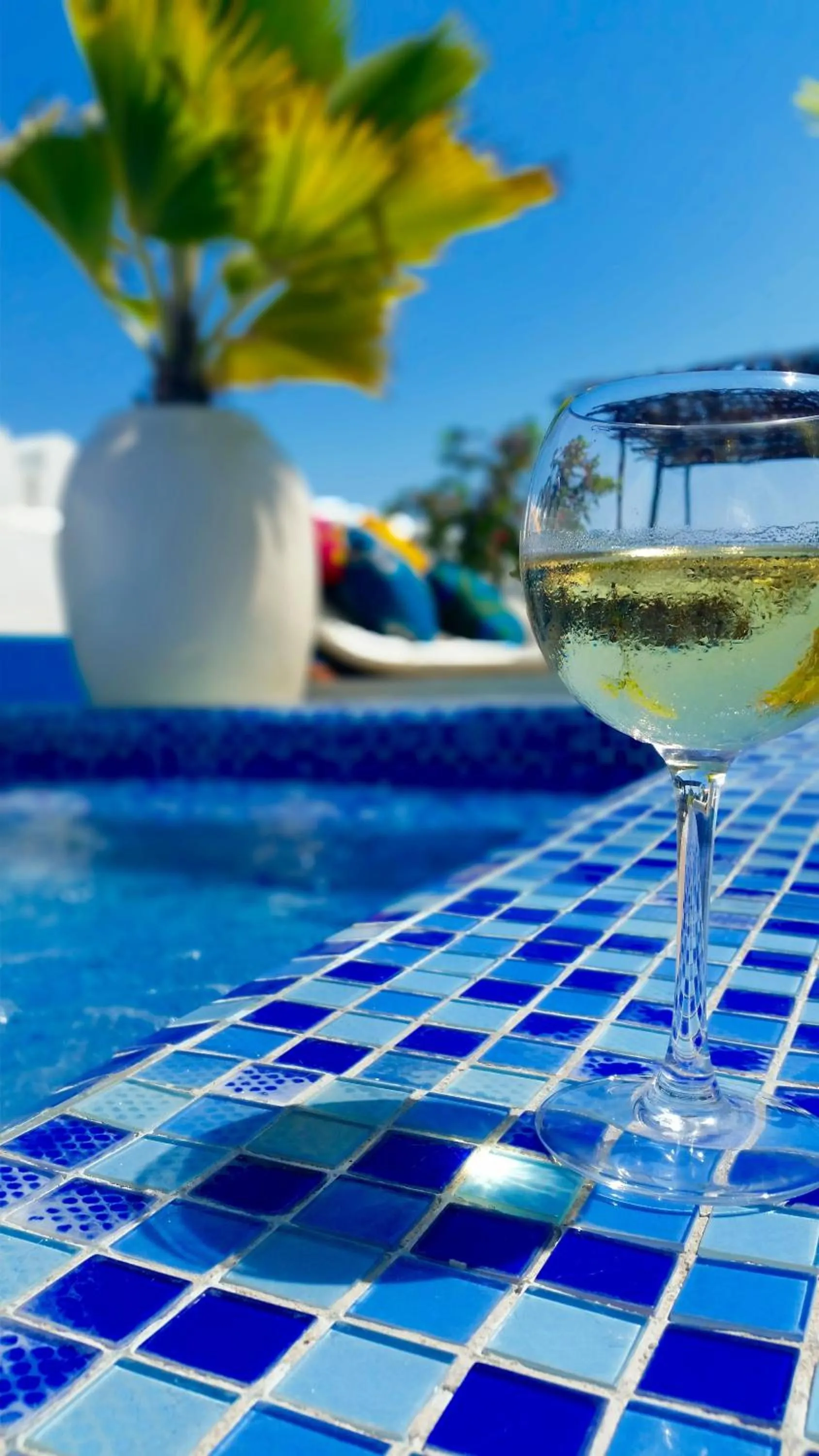 Swimming pool in The Swahili House