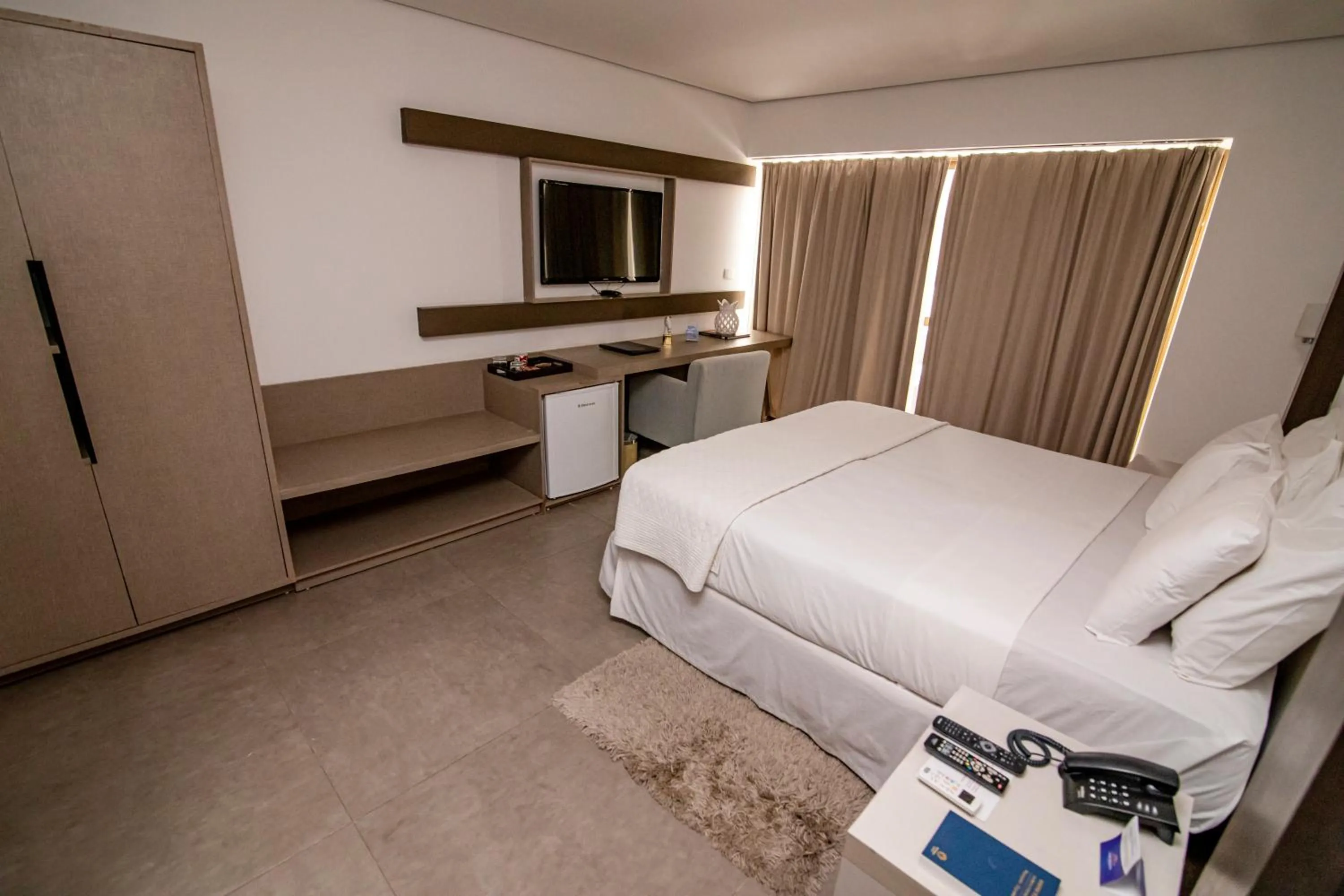 Bedroom, Bed in Hotel Cabo Branco Atlântico