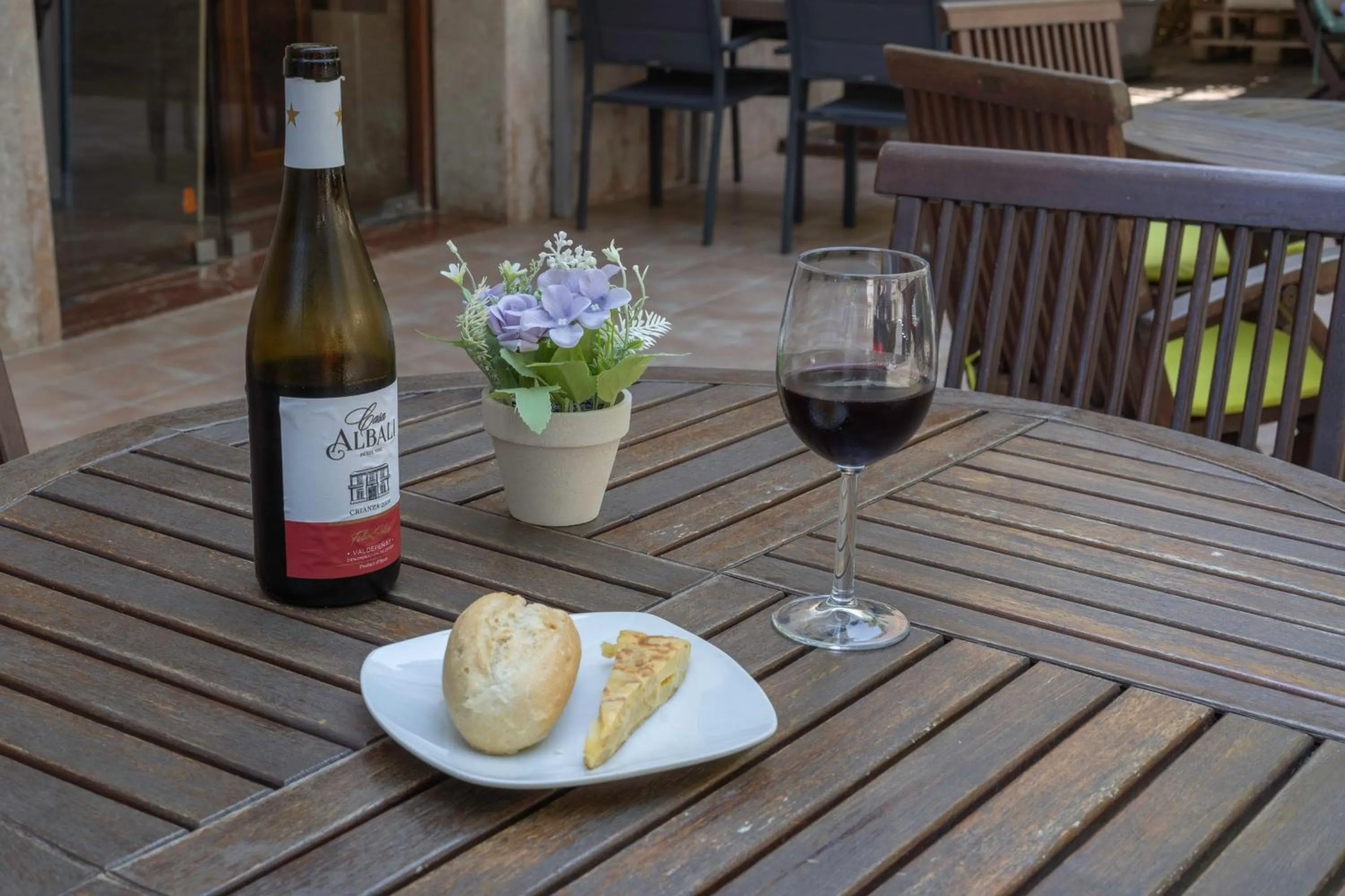 Balcony/Terrace in Hotel Tolosa