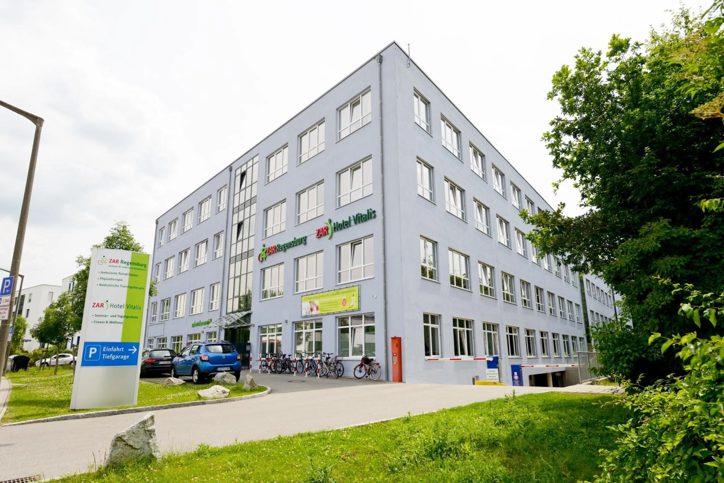 Property building in Zar-Hotel Vitalis