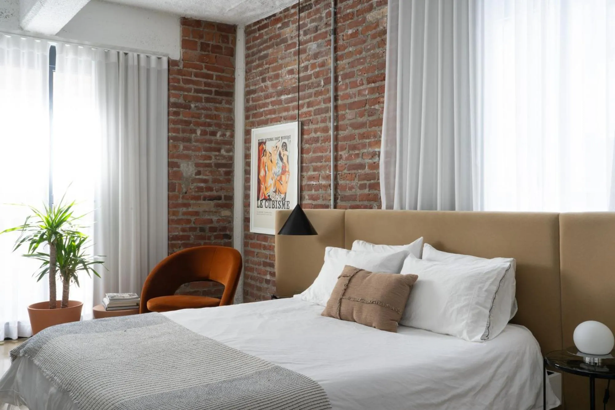 Bedroom, Bed in Maison Sainte-Thérèse By Maisons & co