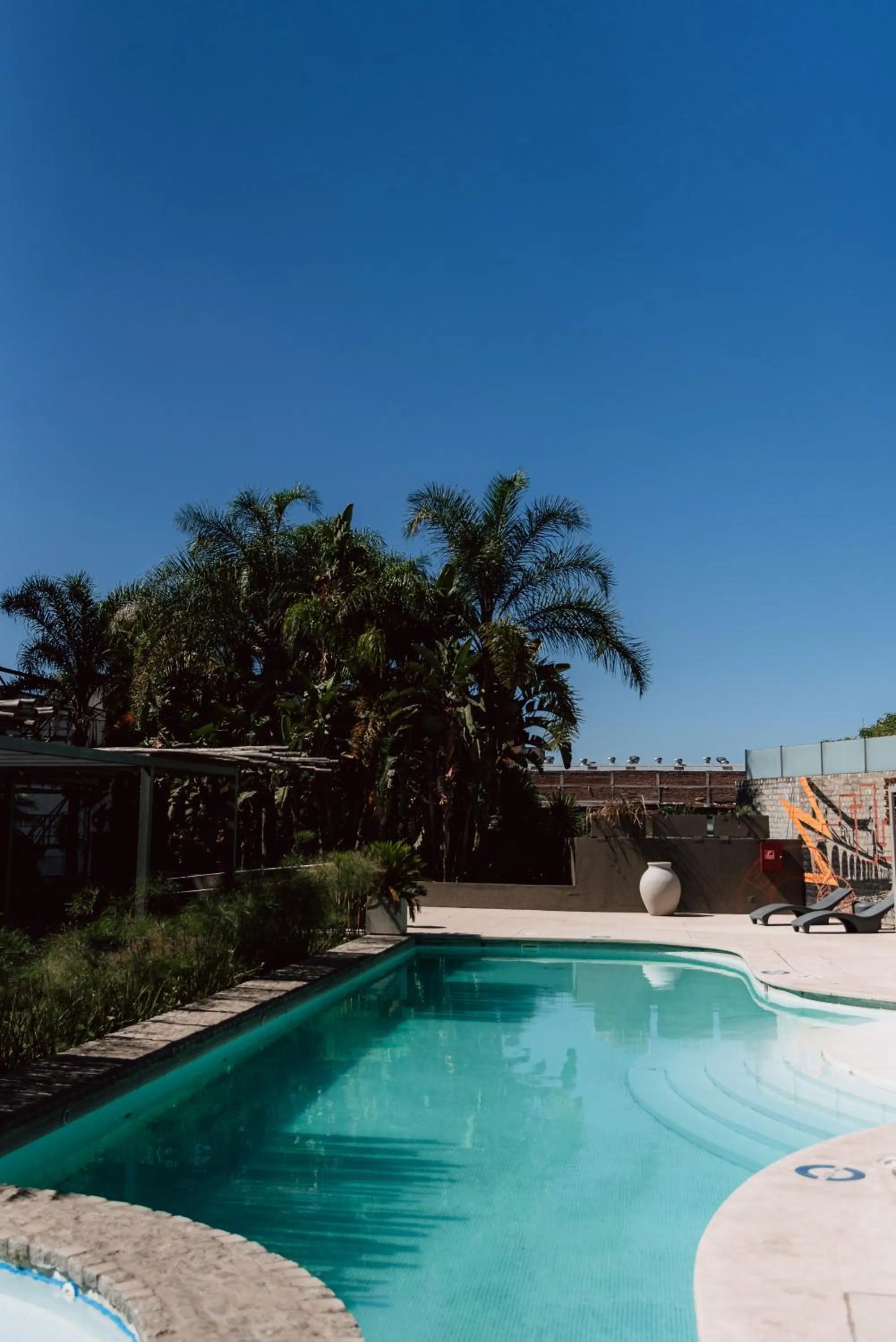 Pool view in Hilton Garden Inn Tucuman