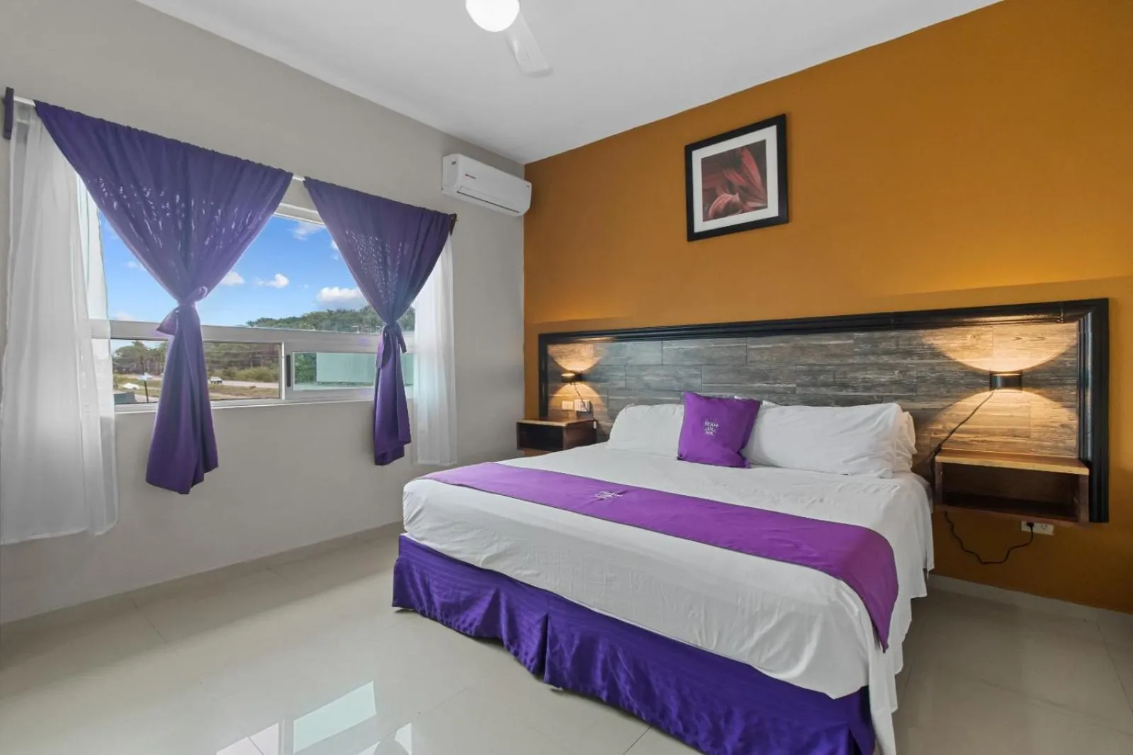 Bed in Hotel Yeah Rincón de Guayabitos