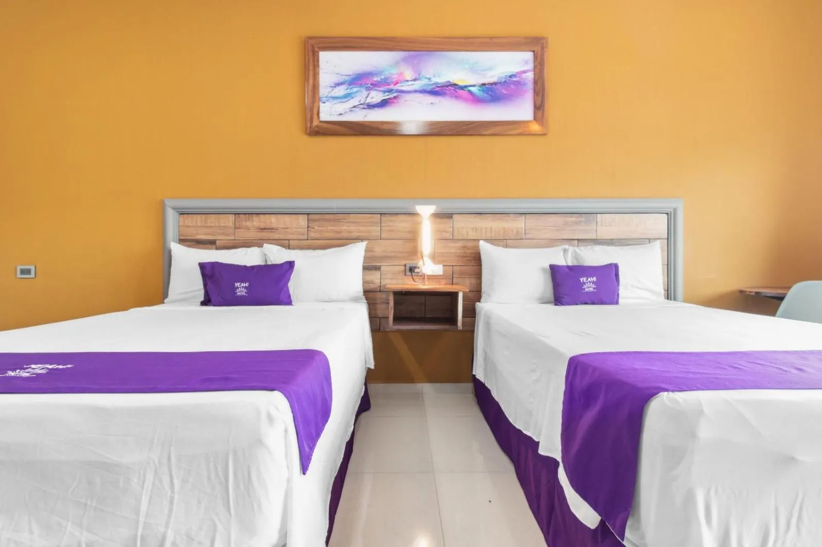 Bed in Hotel Yeah Rincón de Guayabitos