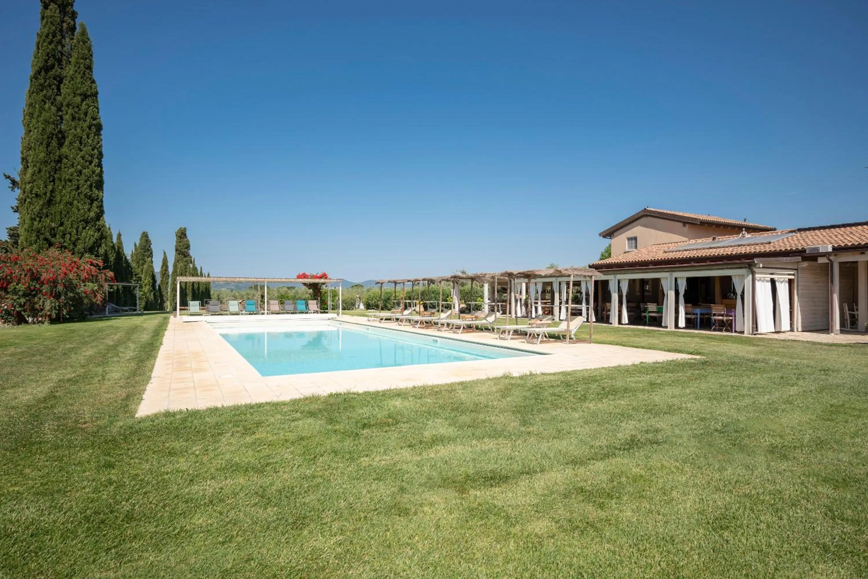 Swimming pool in Guadalupe Tuscany Resort