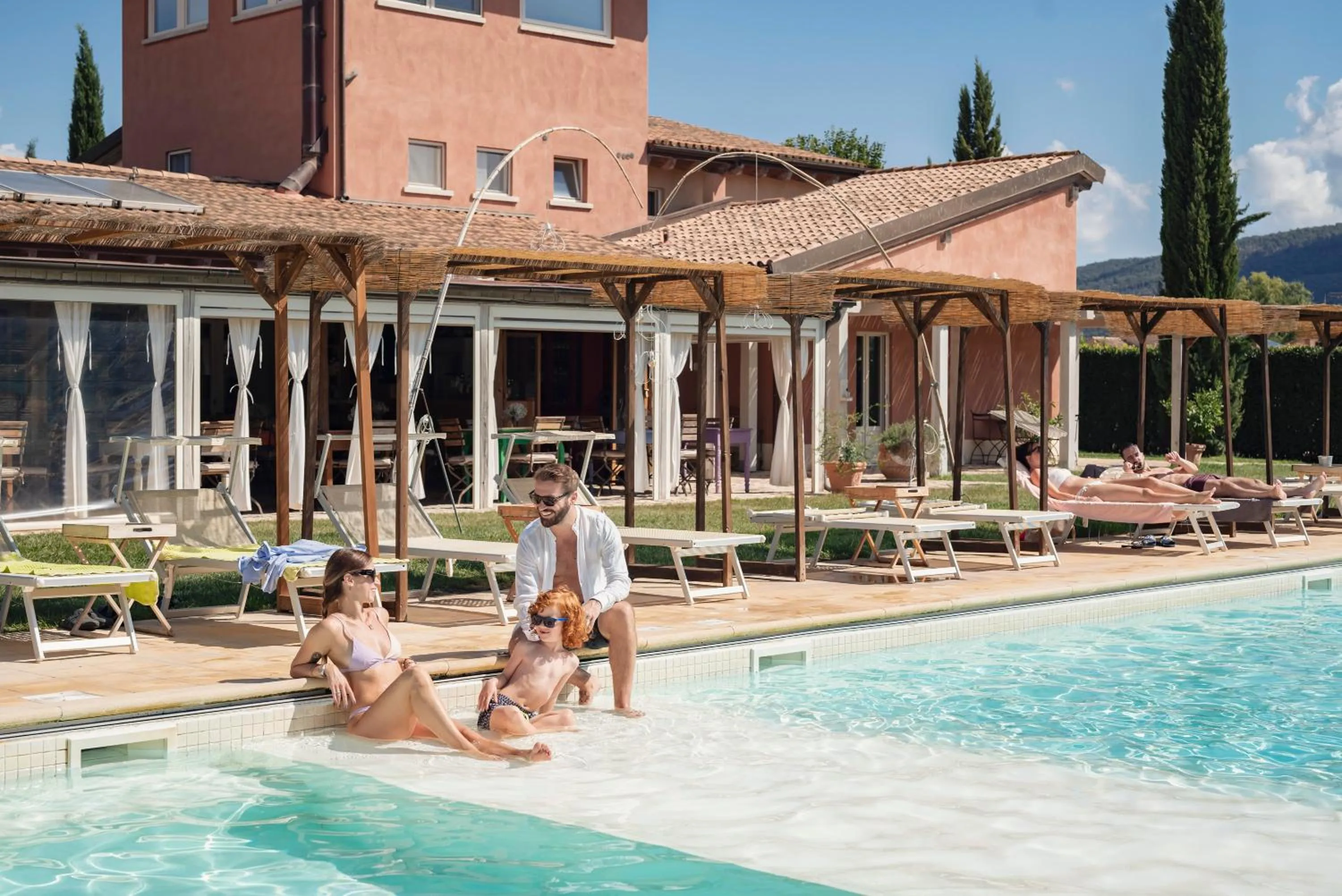 Swimming pool in Guadalupe Tuscany Resort