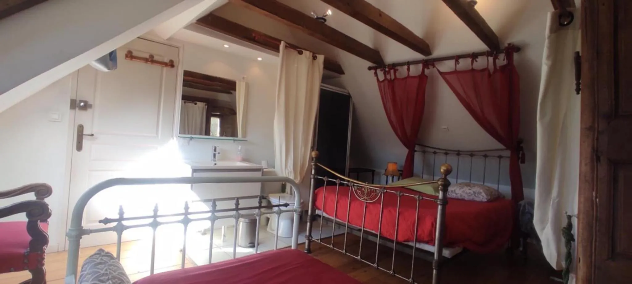 Bed in Le Moulin de Benechou