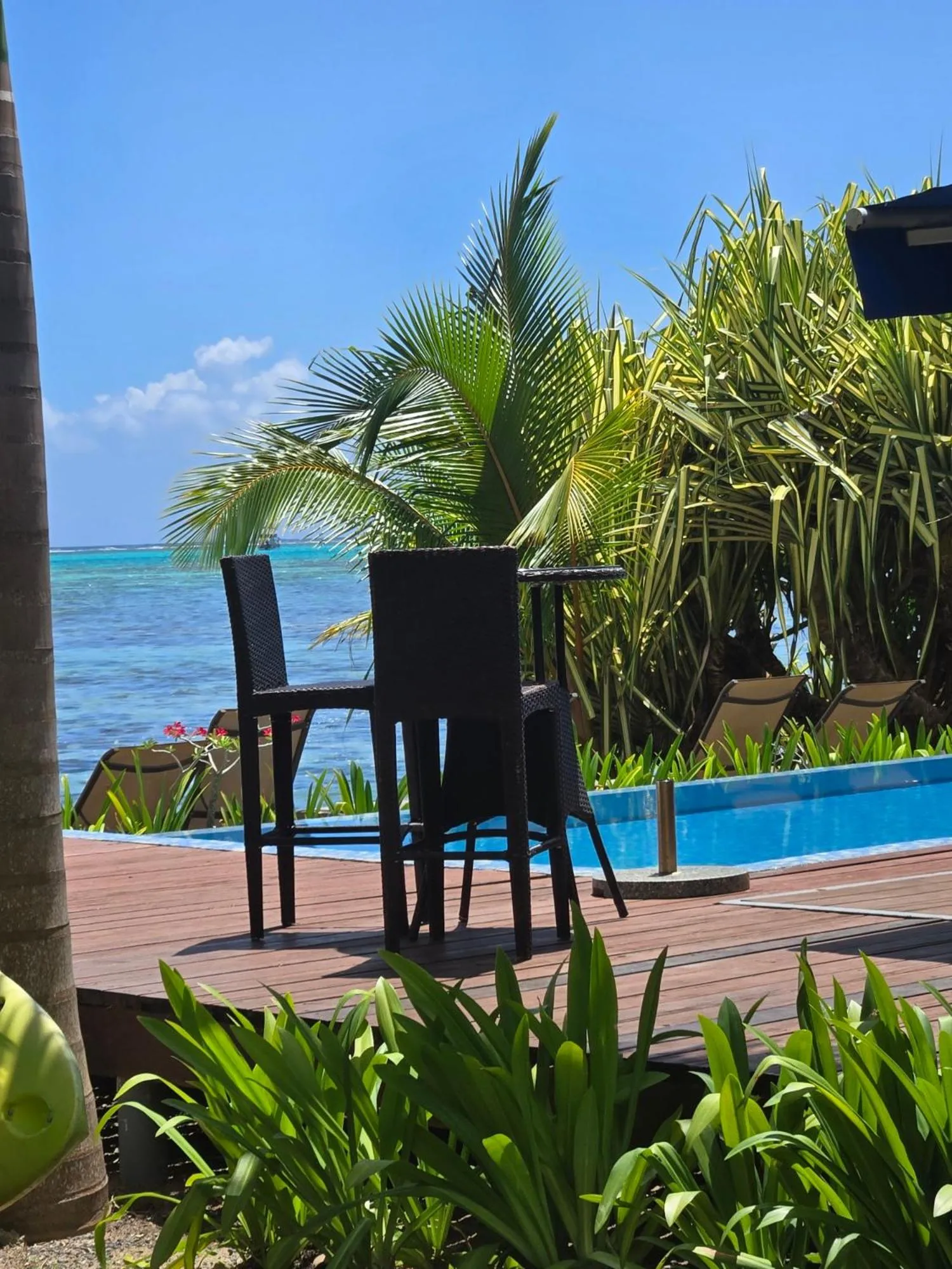 Dining area in Secret Spot Lagoon Dream