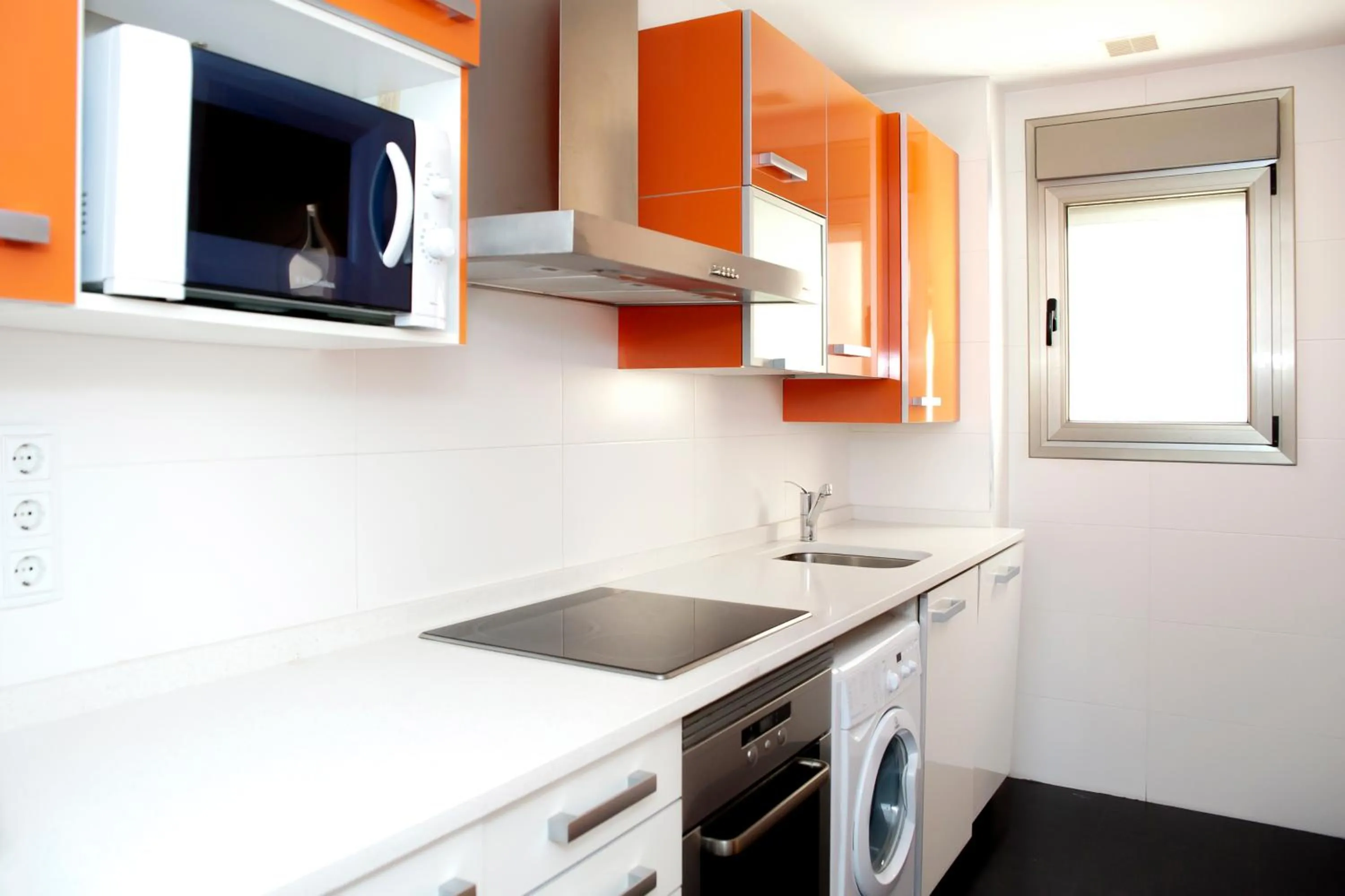 Kitchen or kitchenette in Apartamentos Sabinas El Pilar