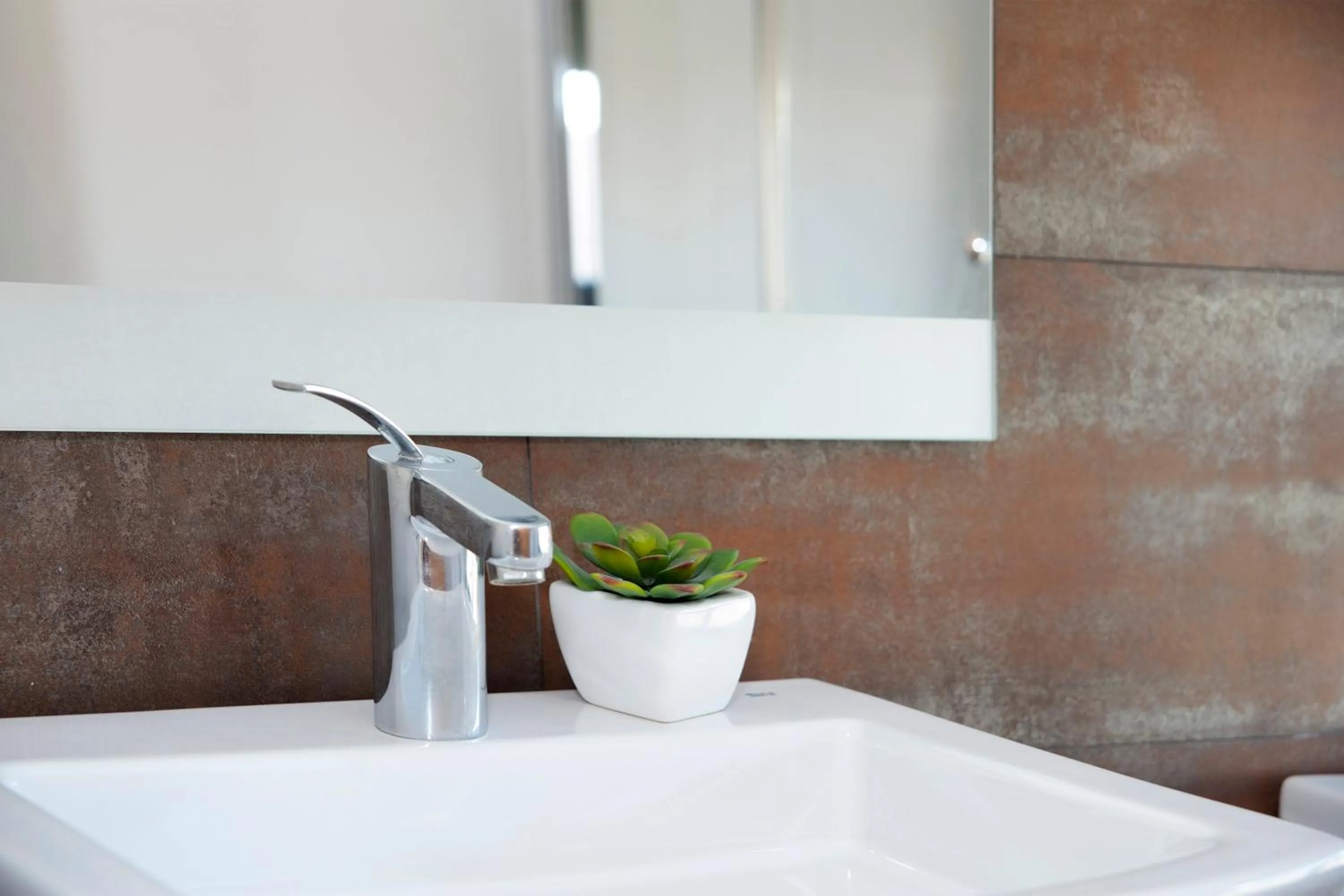 Bathroom in Apartamentos Sabinas El Pilar