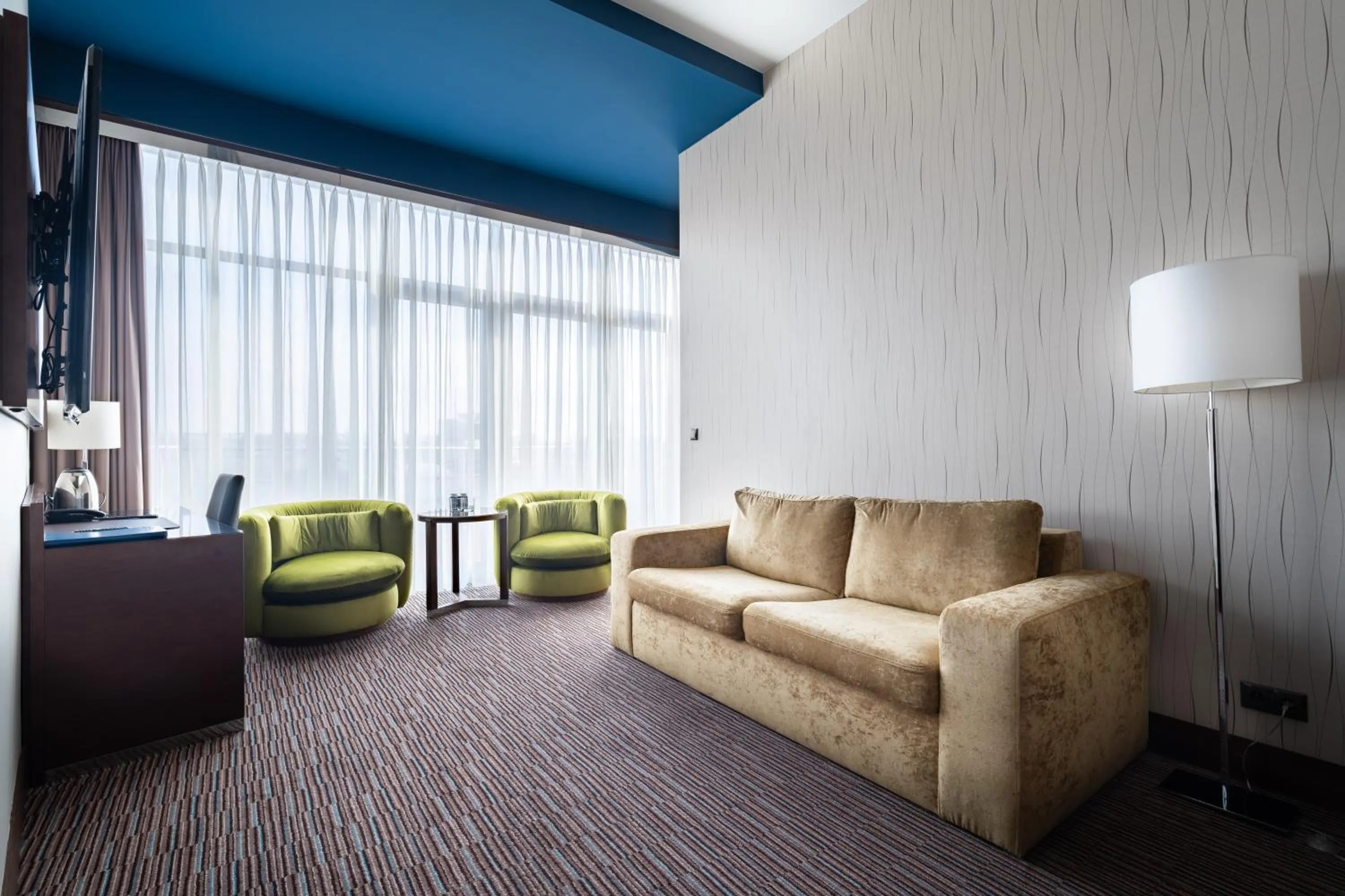 Seating area in Copernicus Toruń Hotel