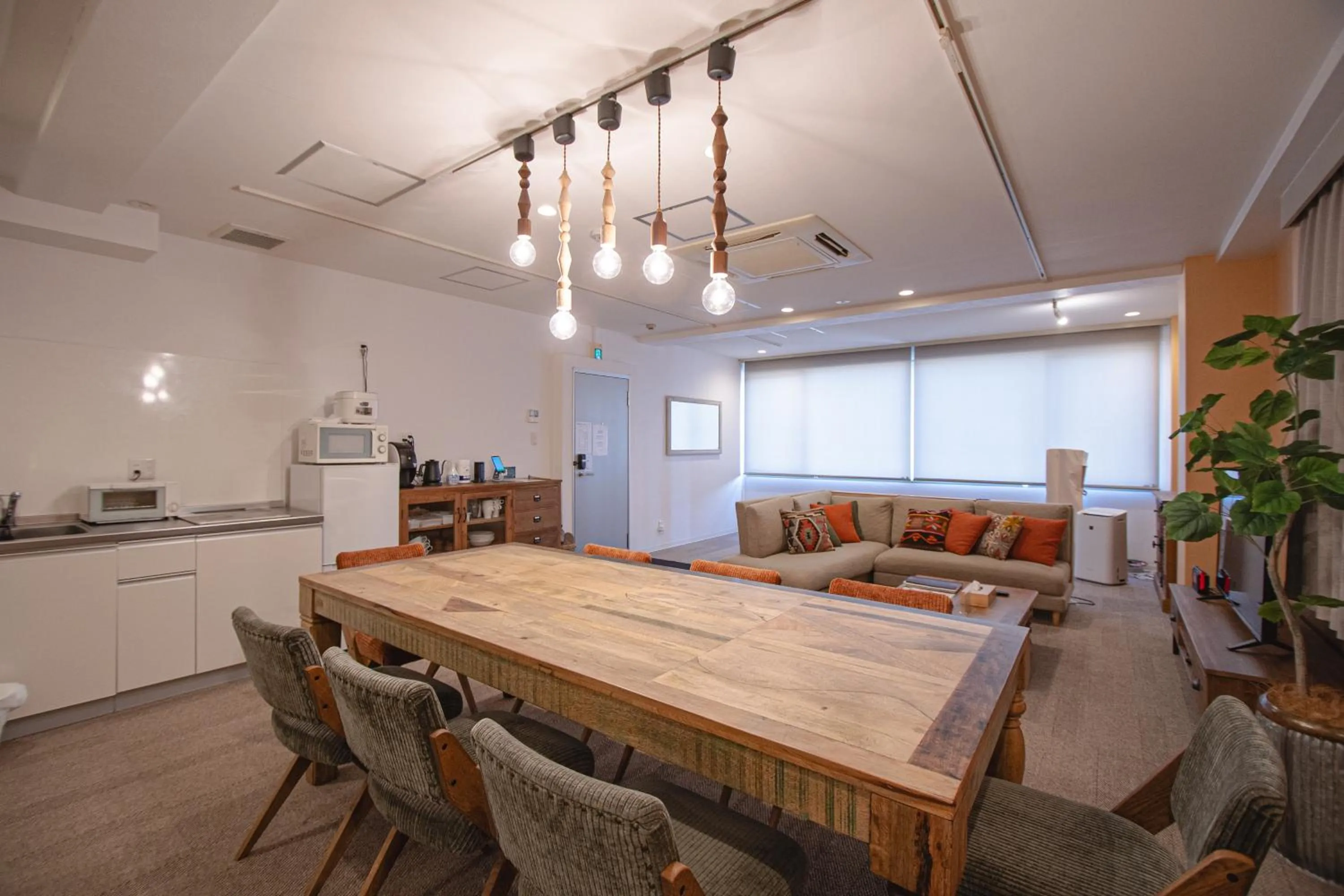 Living room in INOVE VILLA Osaka