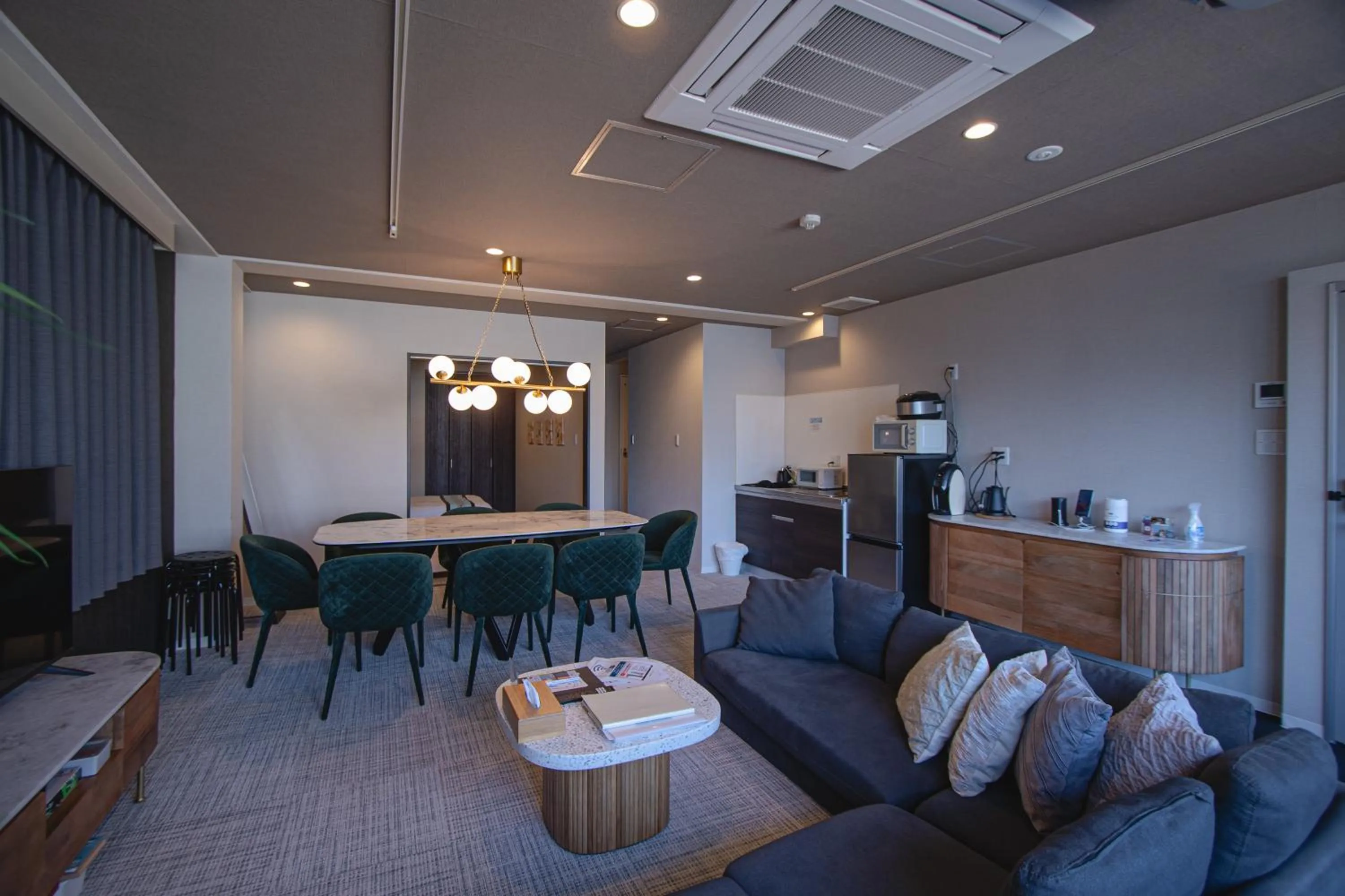 Living room in INOVE VILLA Osaka