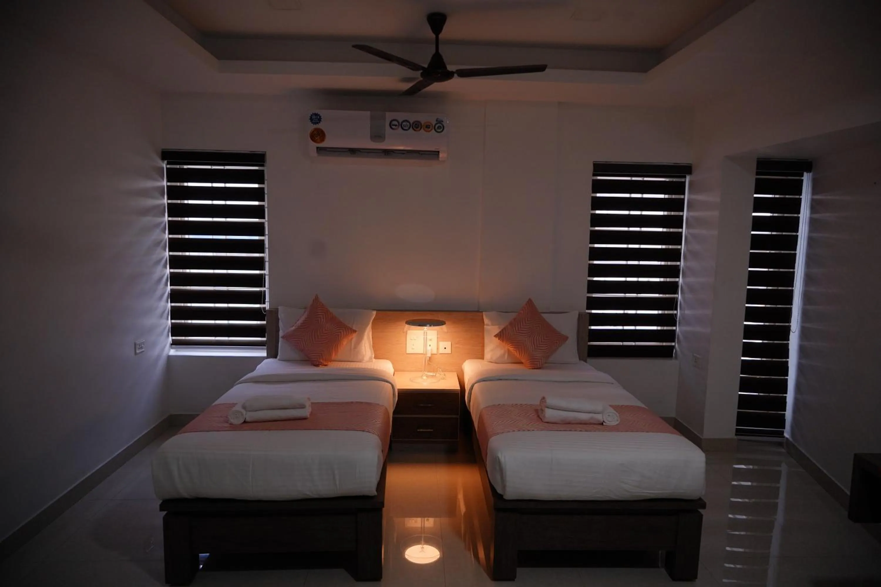Bed in Chandra Inn