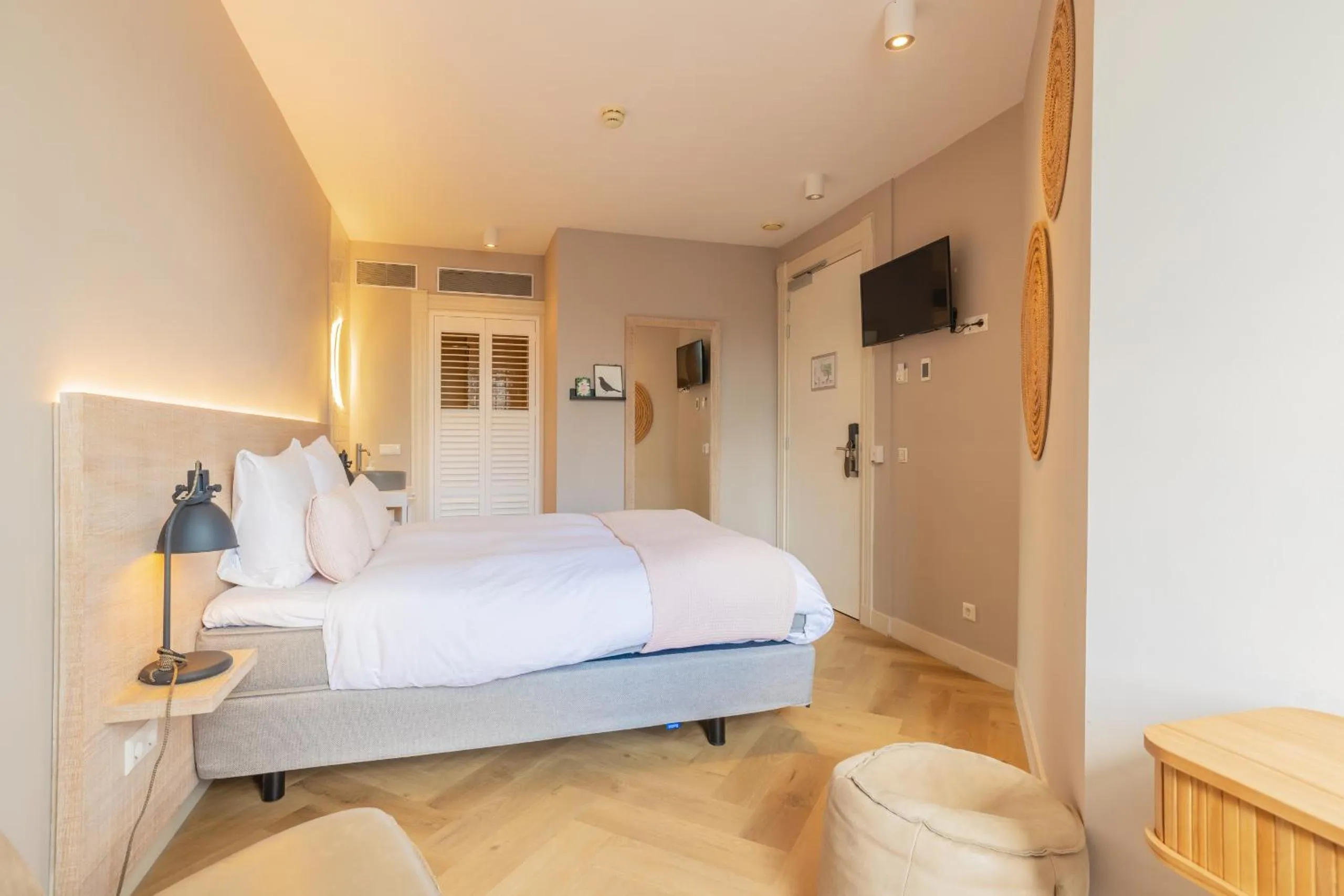 Bed in City Hotel Rembrandt