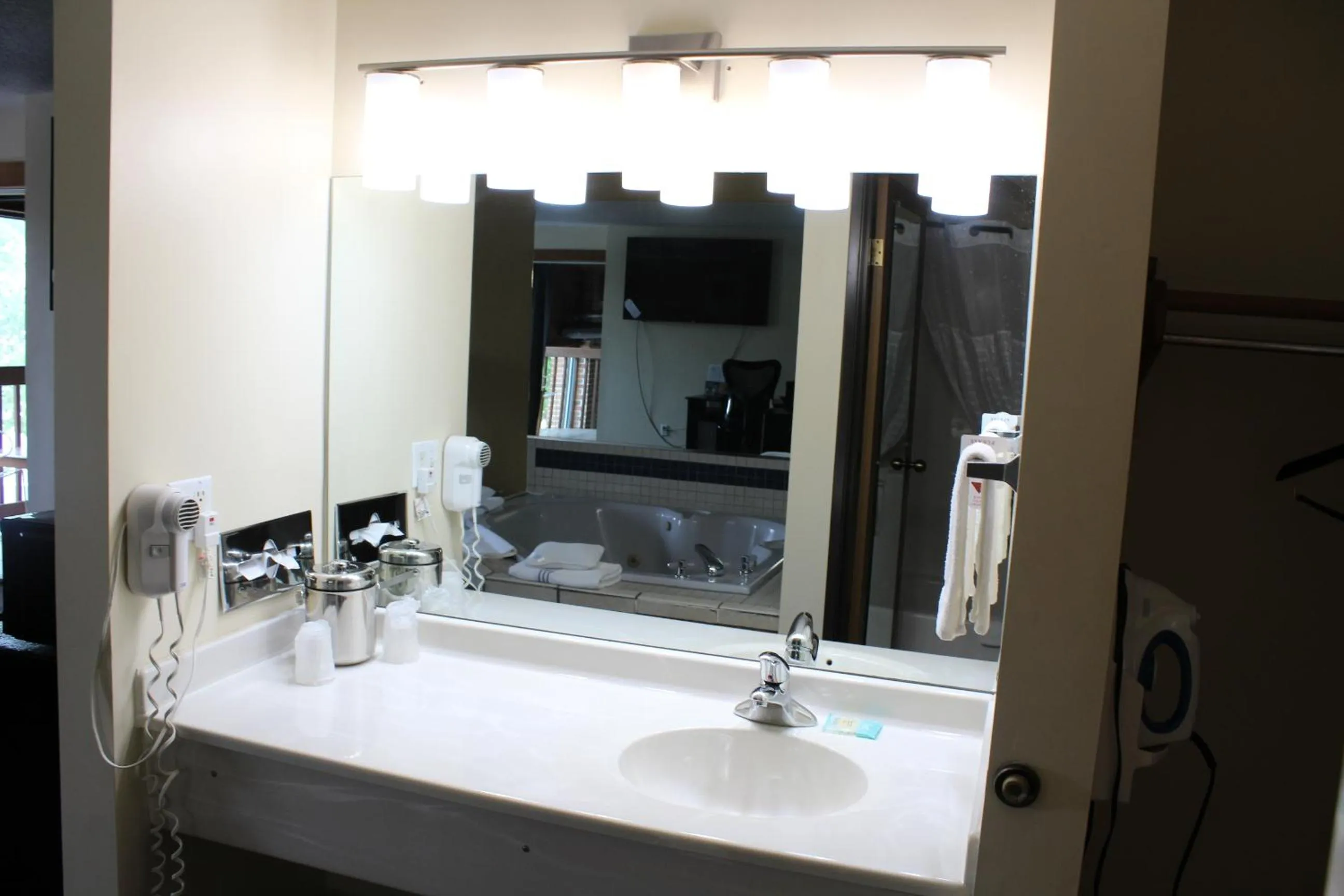 Bathroom in American Inn and Suites Ionia