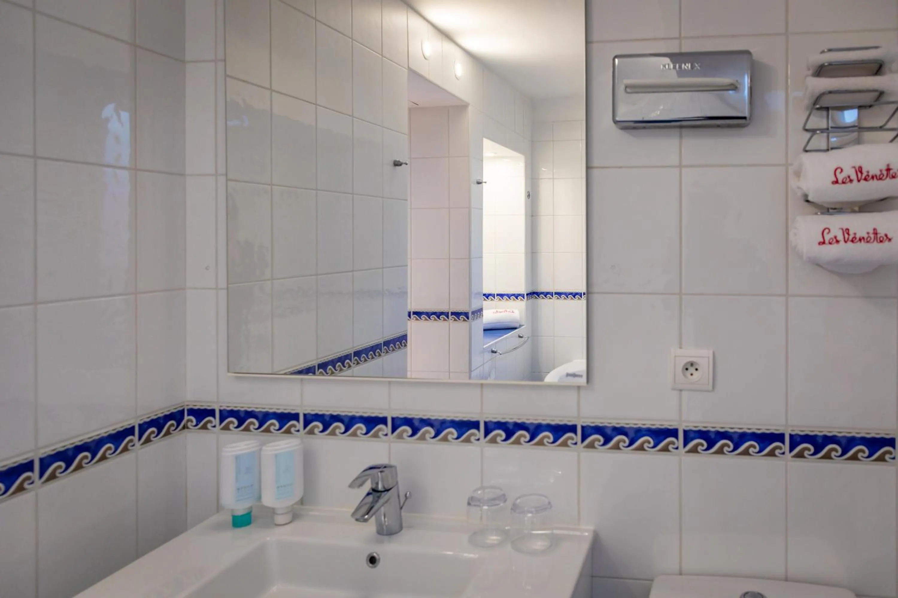 Bathroom in Hotel Restaurant Les Venetes