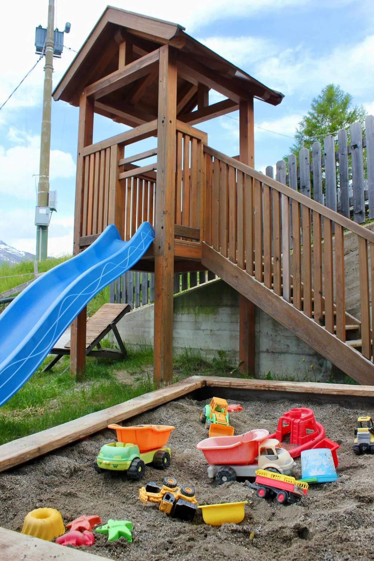 Children play ground in Gasthaus Oberkirn
