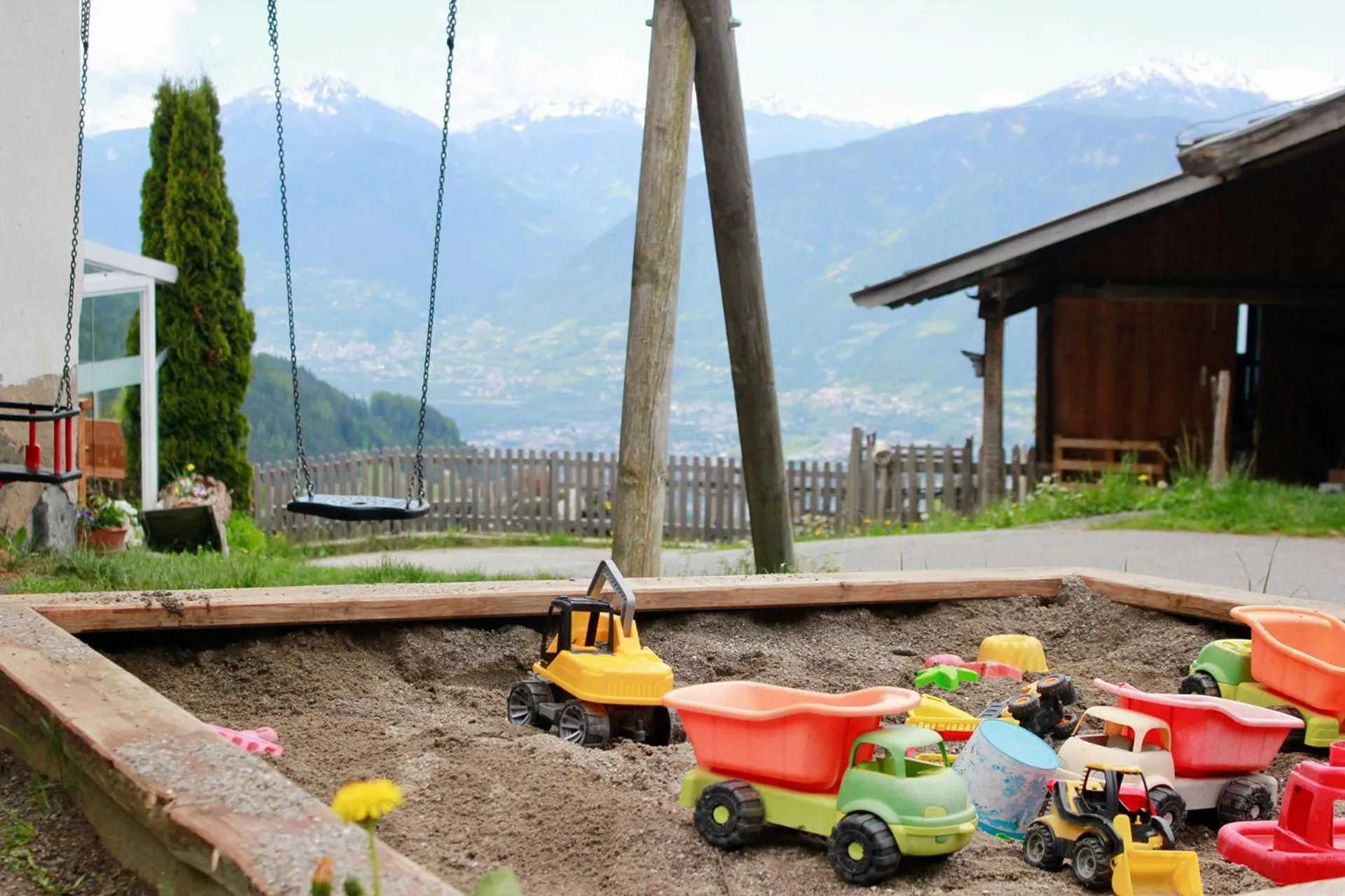 Children play ground in Gasthaus Oberkirn