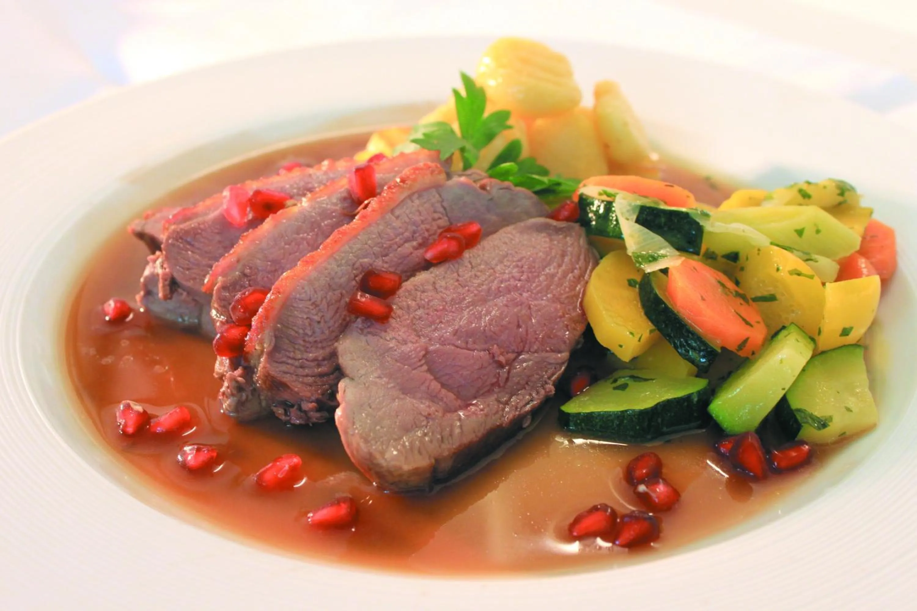 Food and drinks in Hotel An der Linde