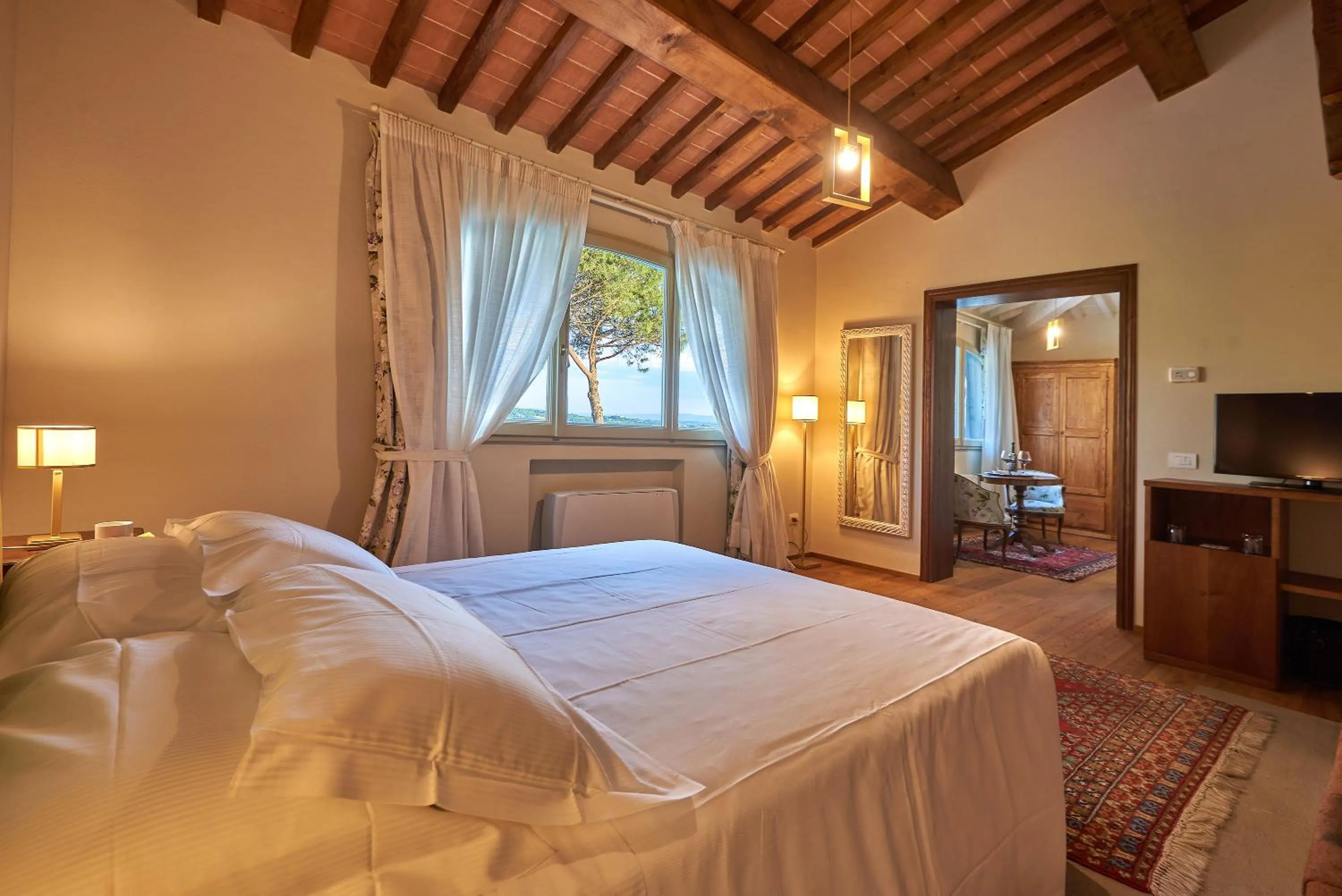 View (from property/room), Bed in Resort 37