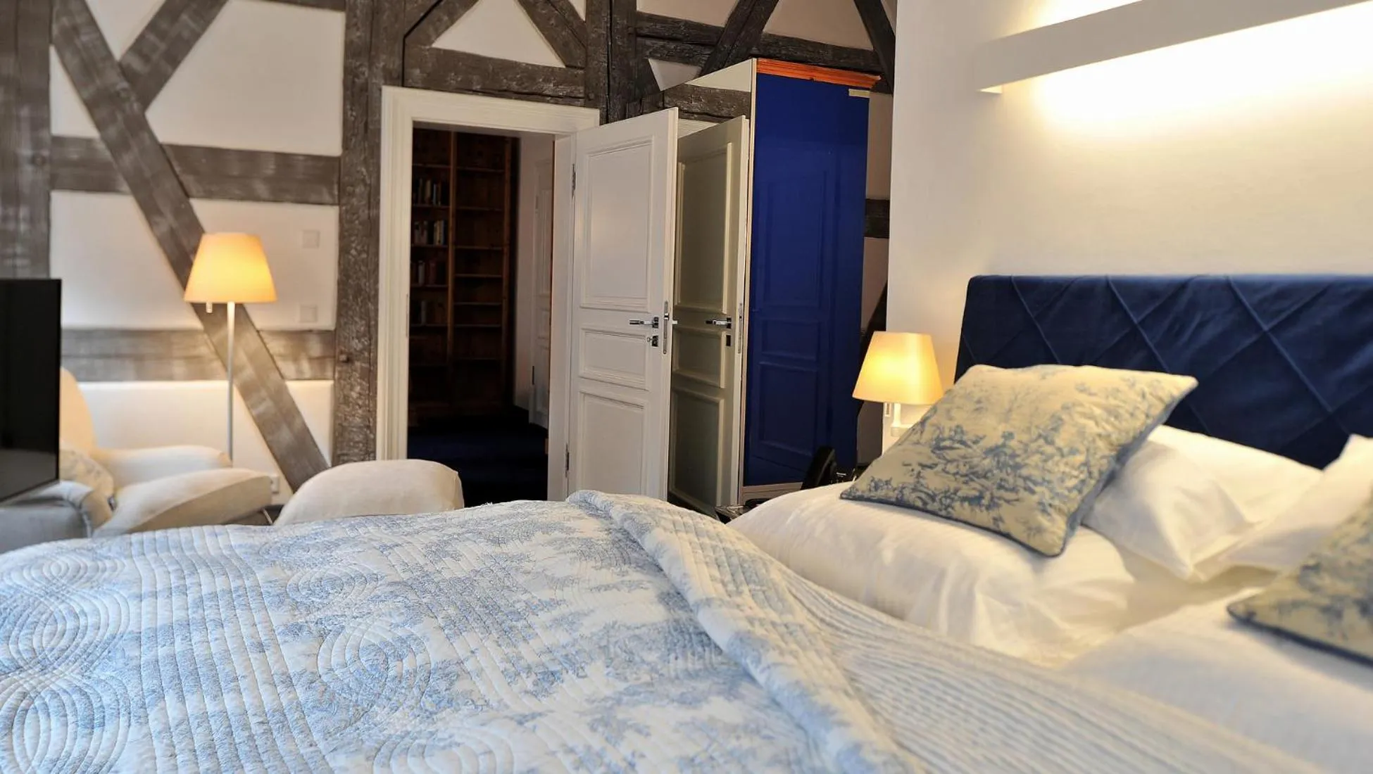 Bed in Schlosshotel Betzenstein