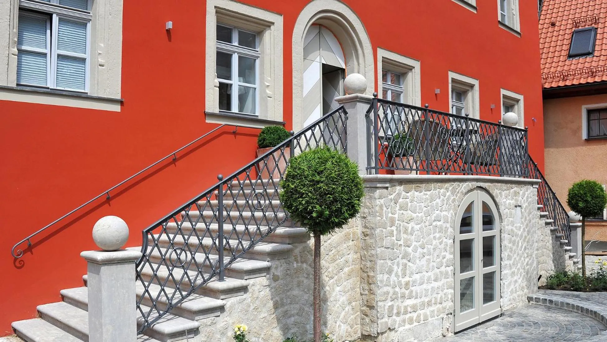 Facade/entrance in Schlosshotel Betzenstein