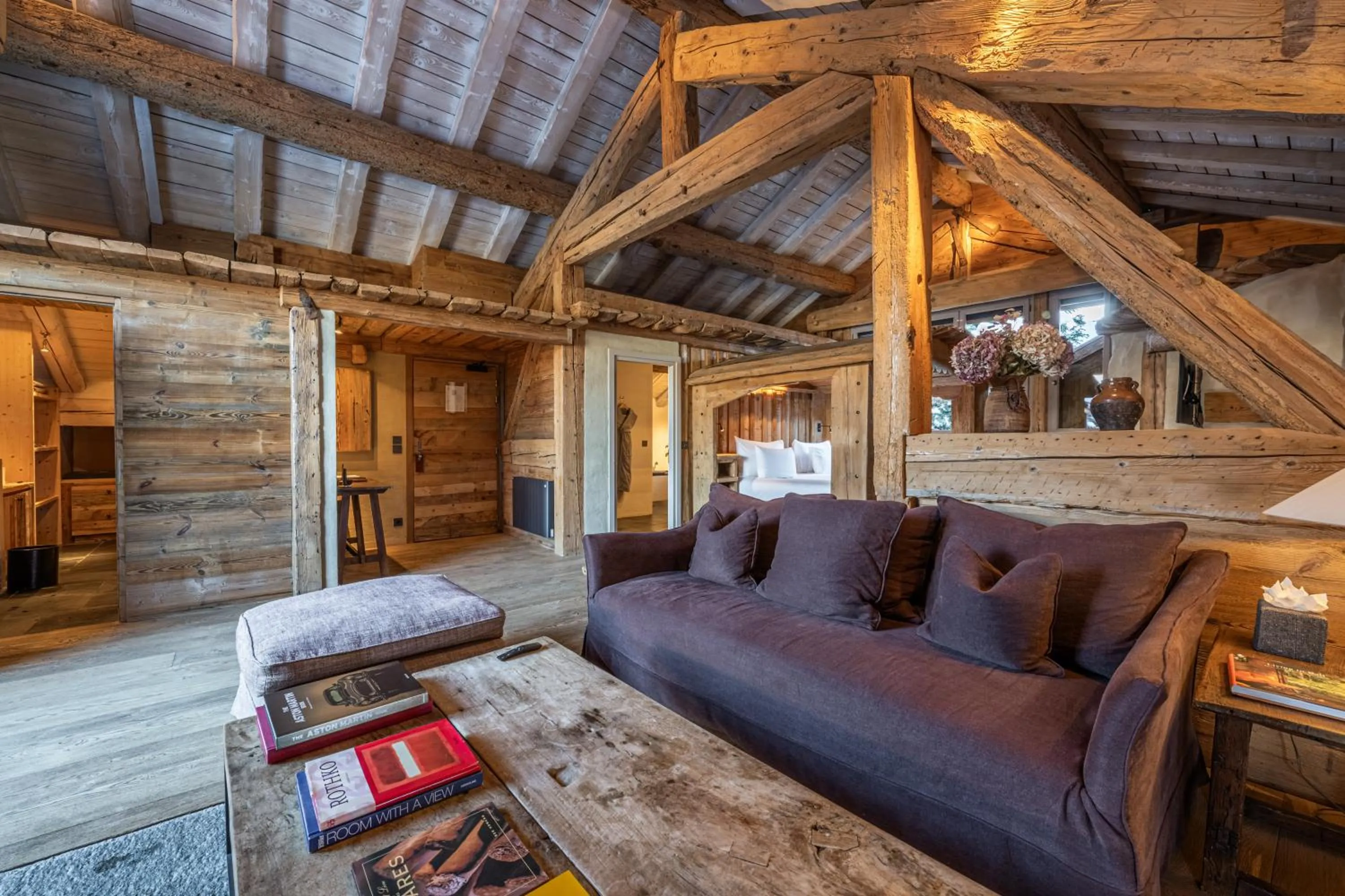Living room in Zannier Le Chalet