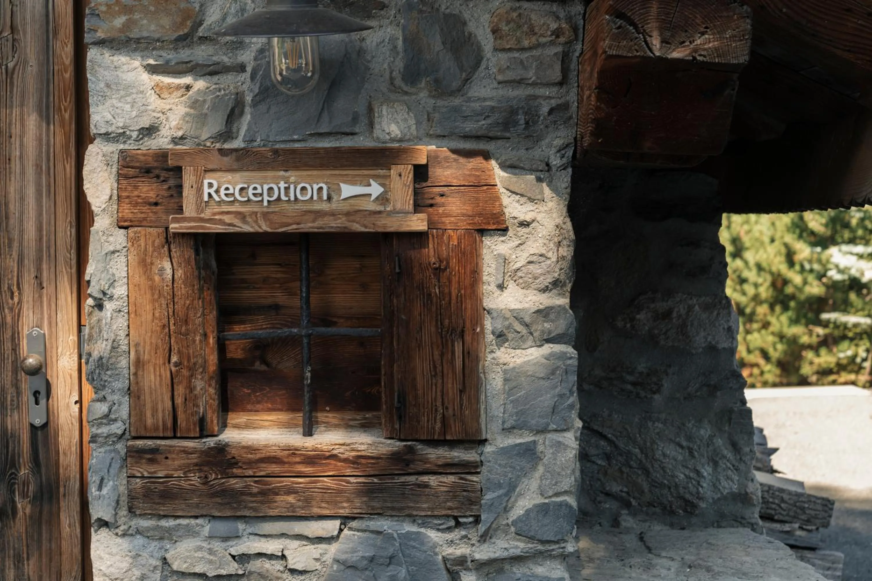 Lobby or reception in Zannier Le Chalet