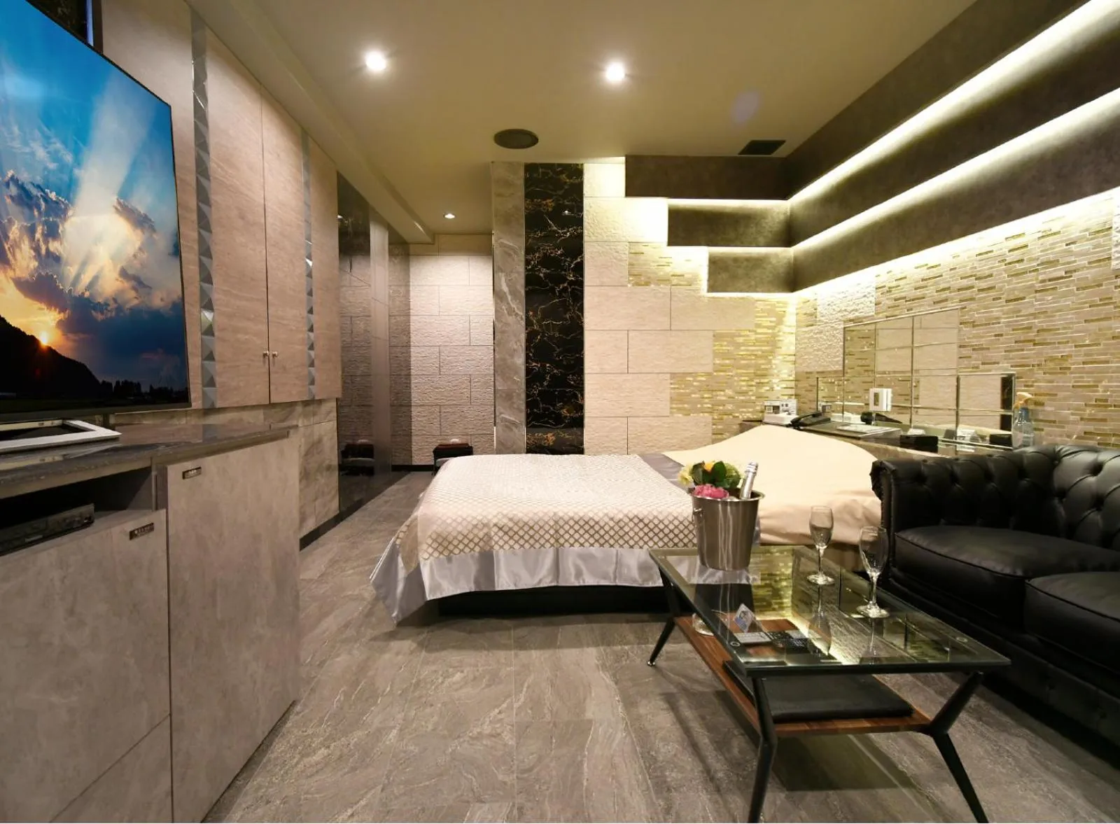 Bed in Hotel Gran Villa