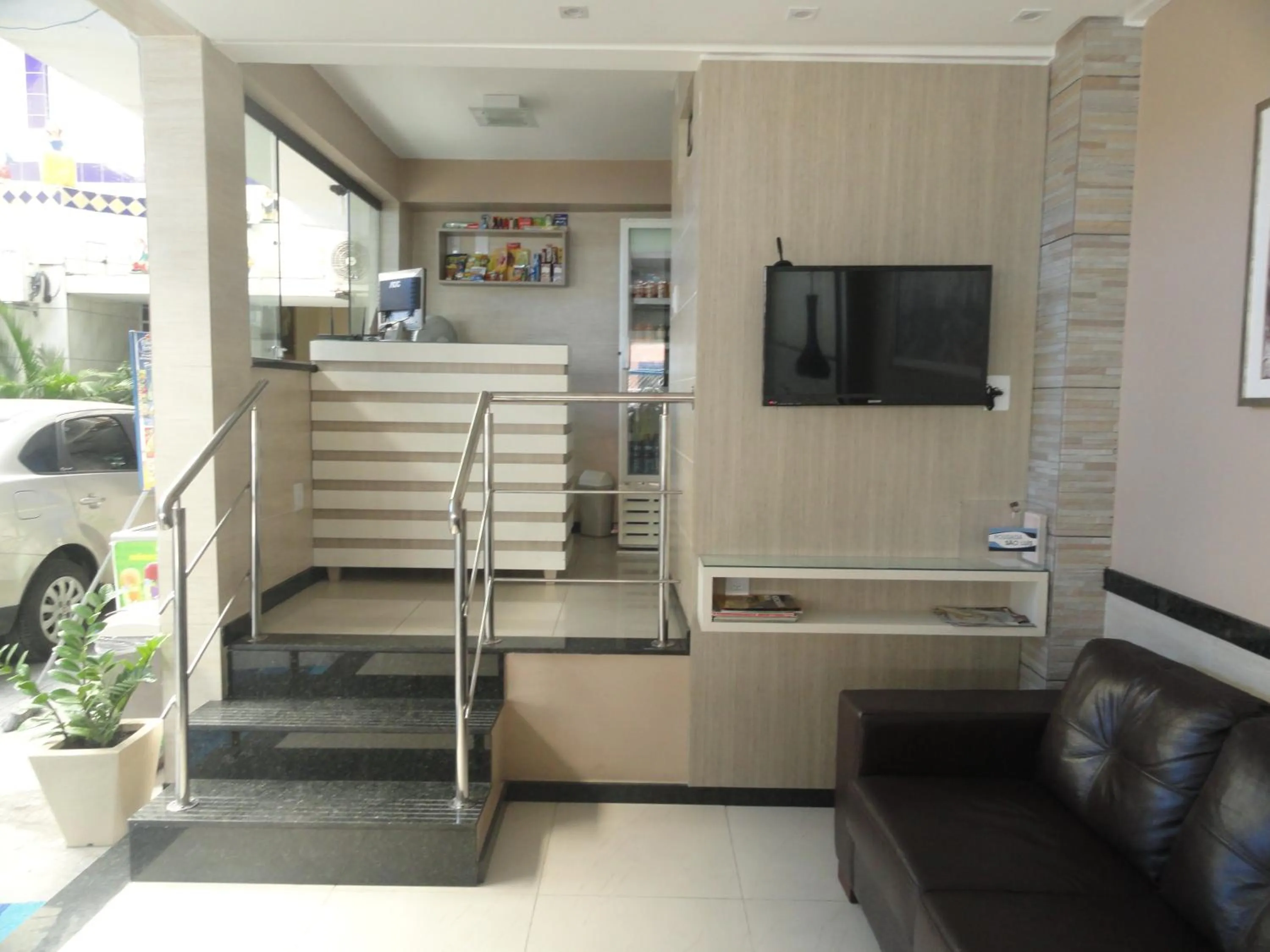 Seating area in Pousada São Luiz