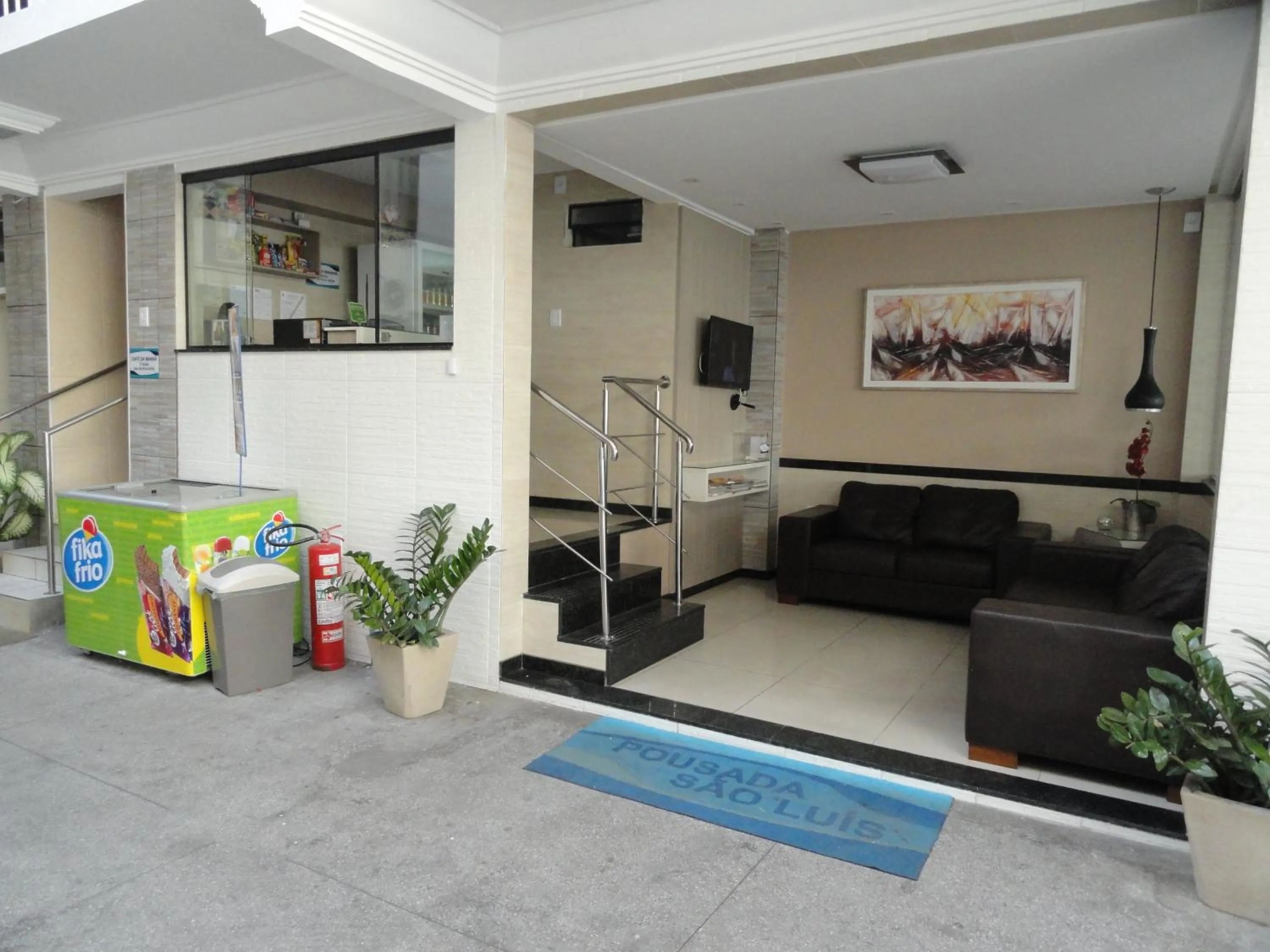 Lobby or reception in Pousada São Luiz