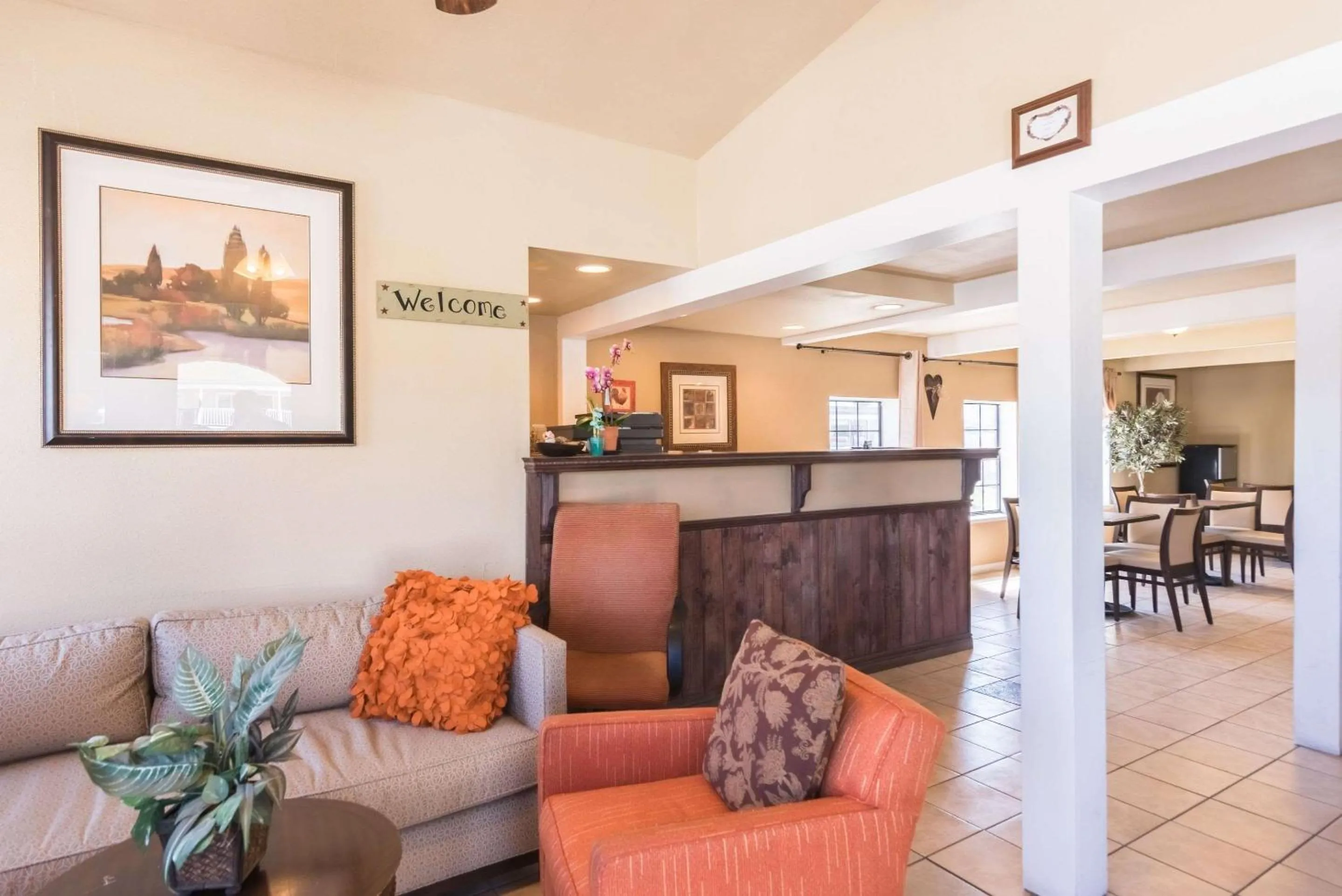 Lobby or reception in 1st Interstate Inn Montrose