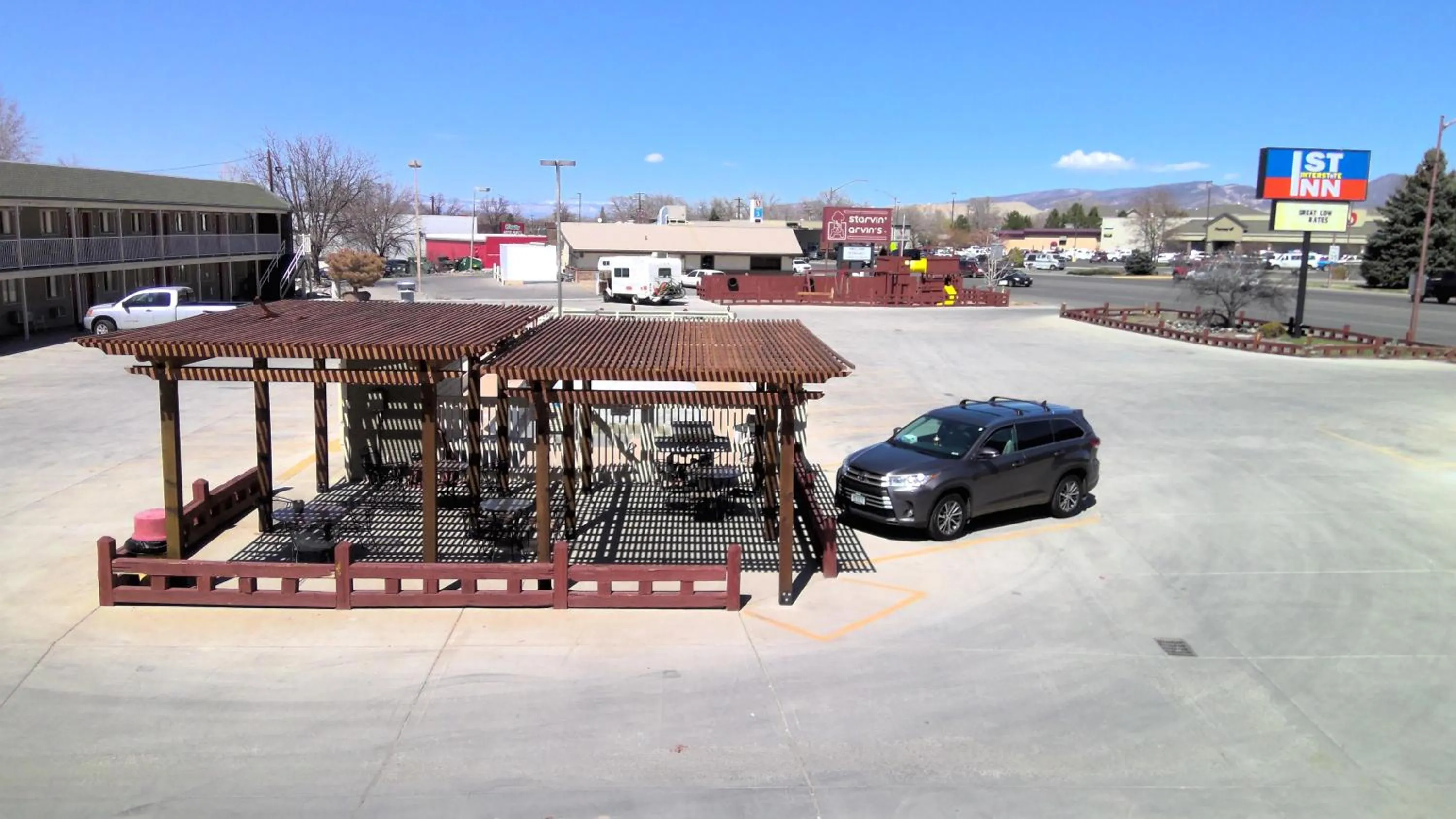 City view in 1st Interstate Inn Montrose