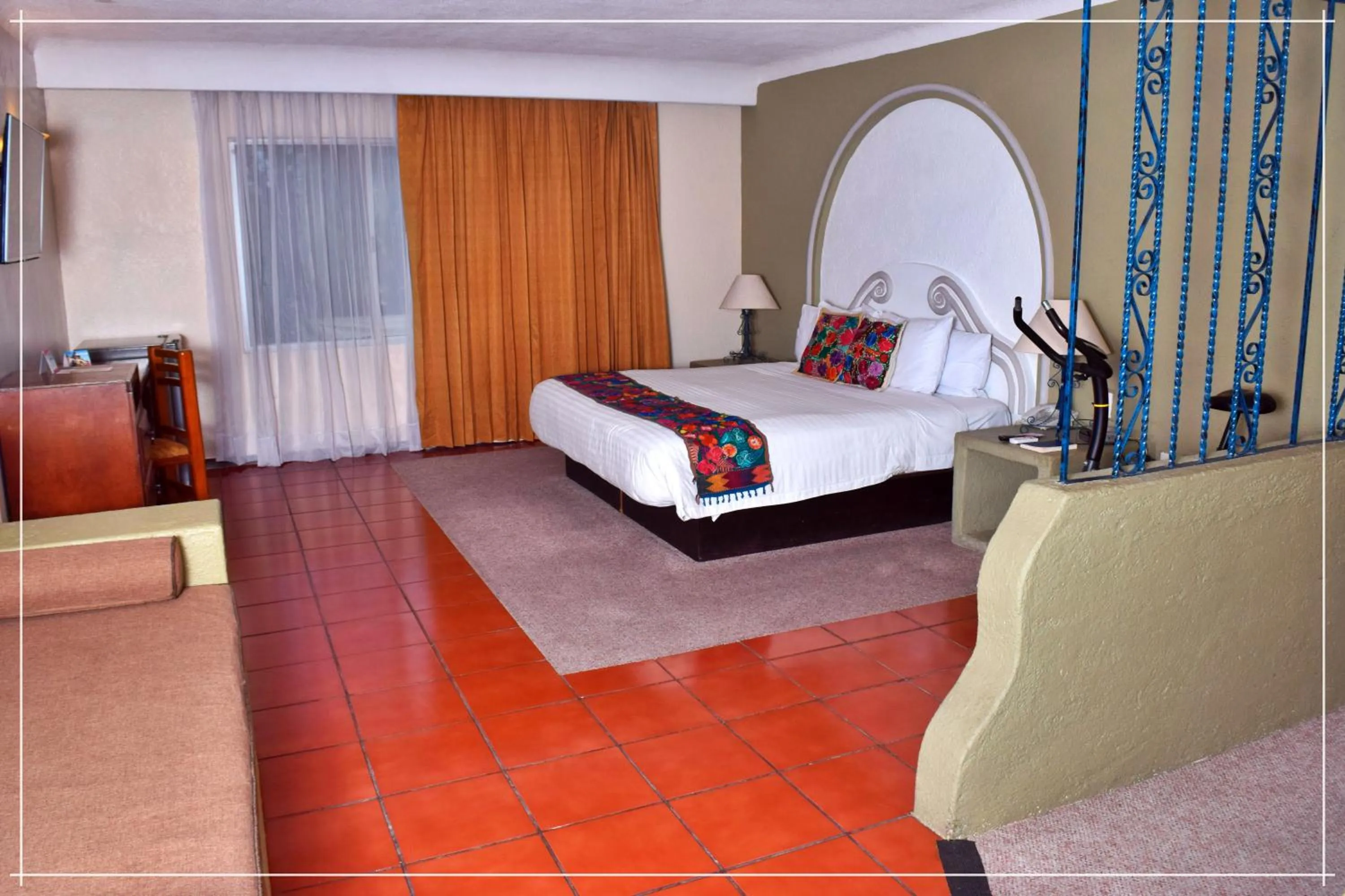 Bed in Hotel Real de Minas Tradicional