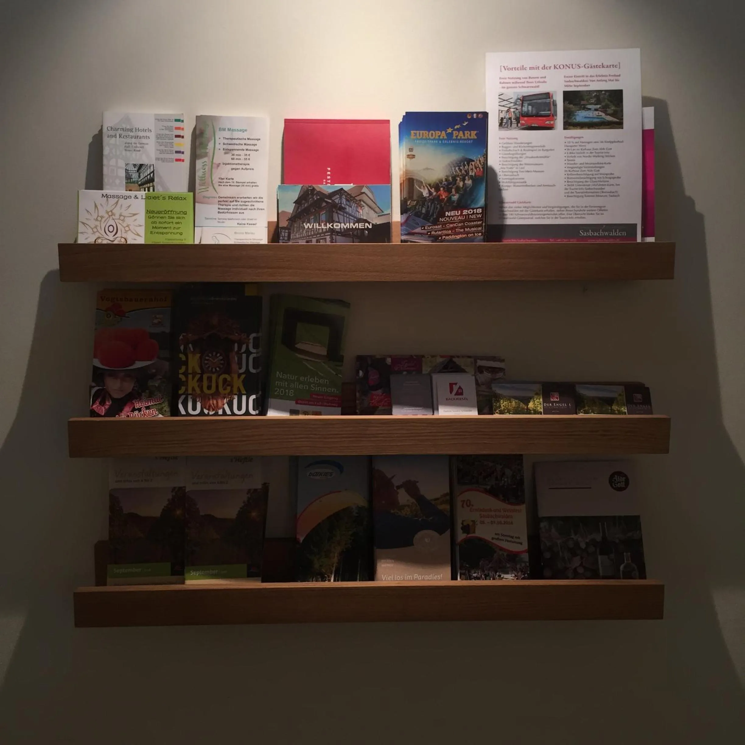 Communal lounge/ TV room in Hotel Restaurant Der Engel, Sasbachwalden