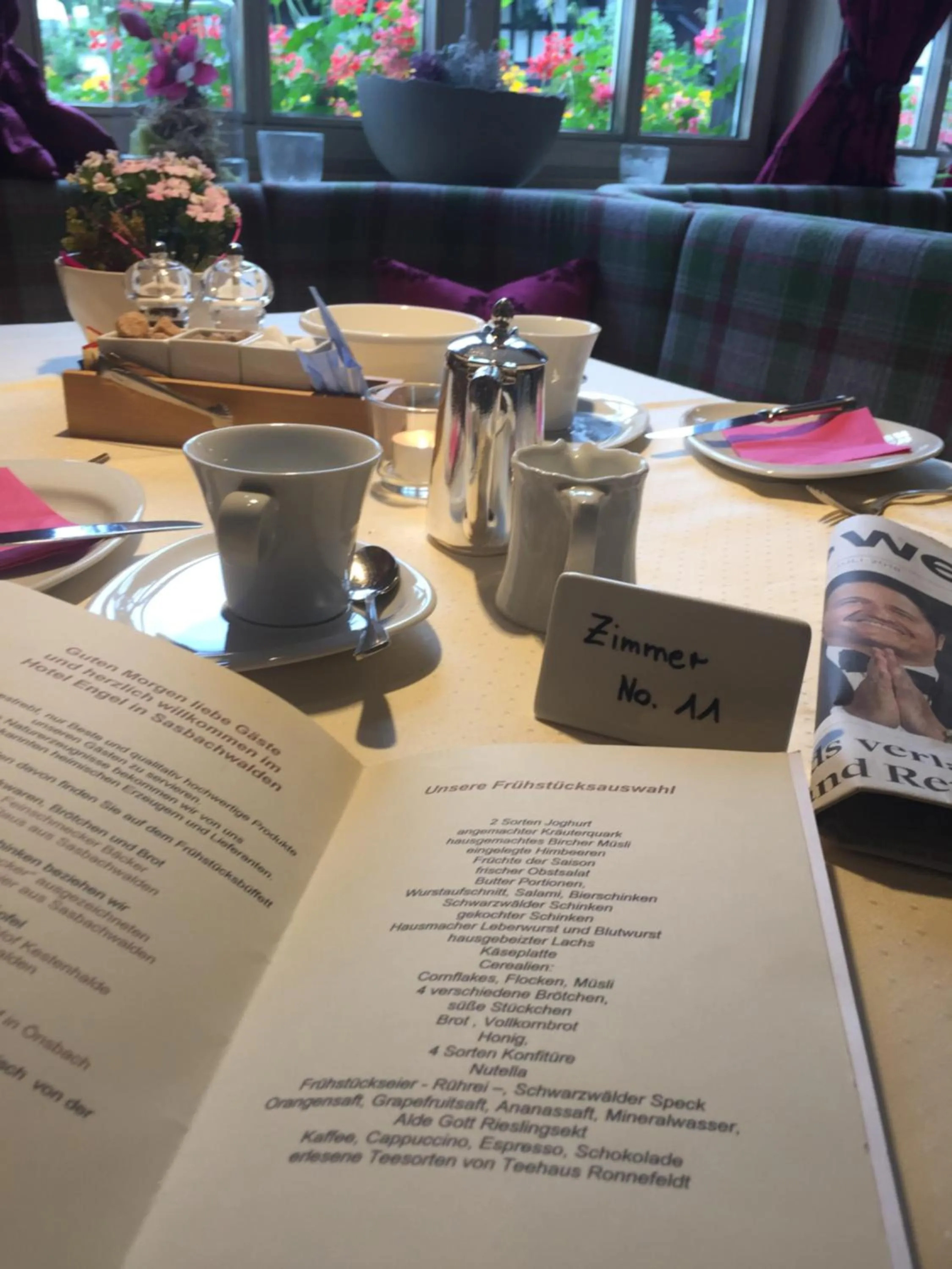 Restaurant/places to eat in Hotel Restaurant Der Engel, Sasbachwalden