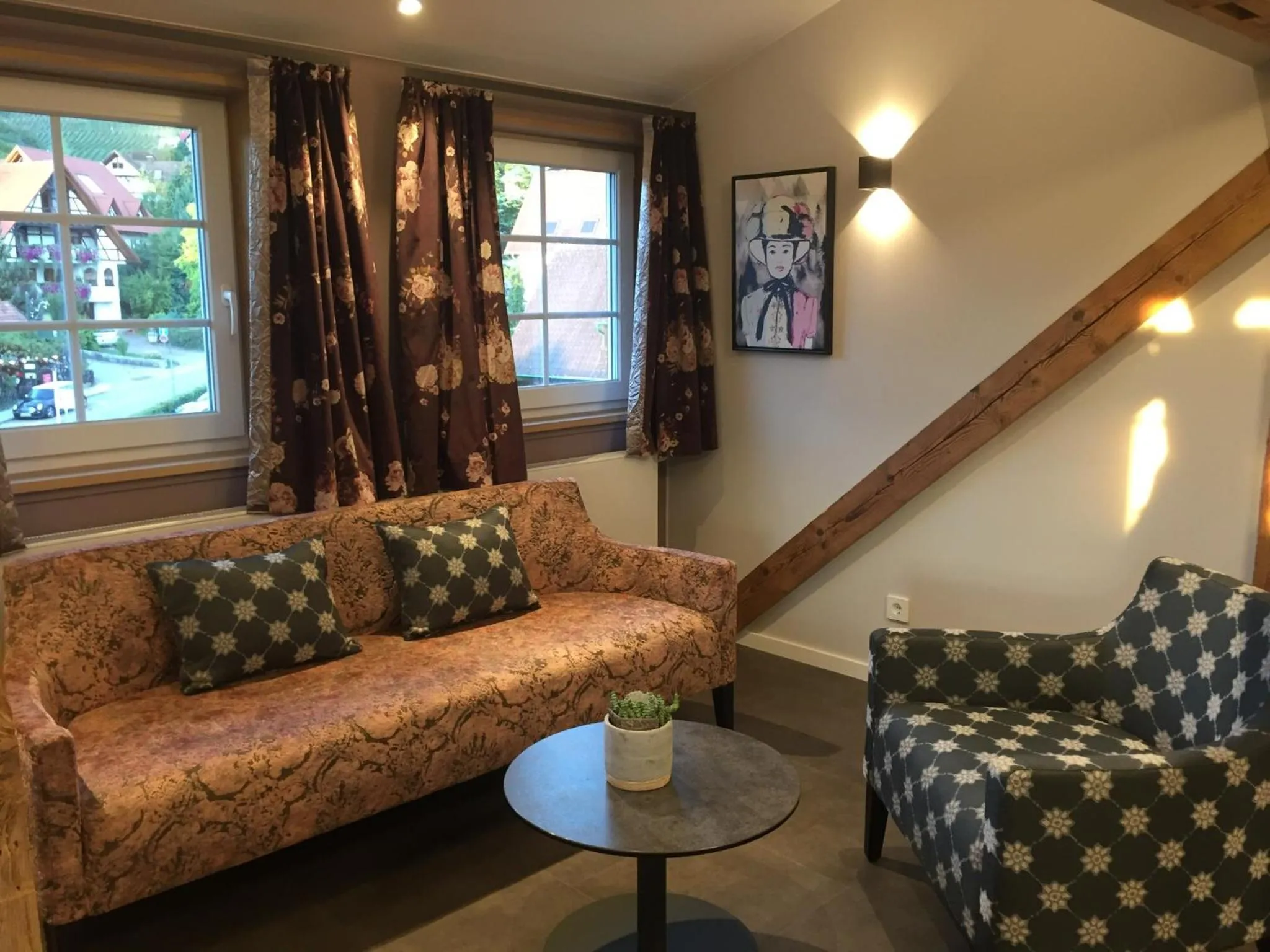 Seating area in Hotel Restaurant Der Engel, Sasbachwalden