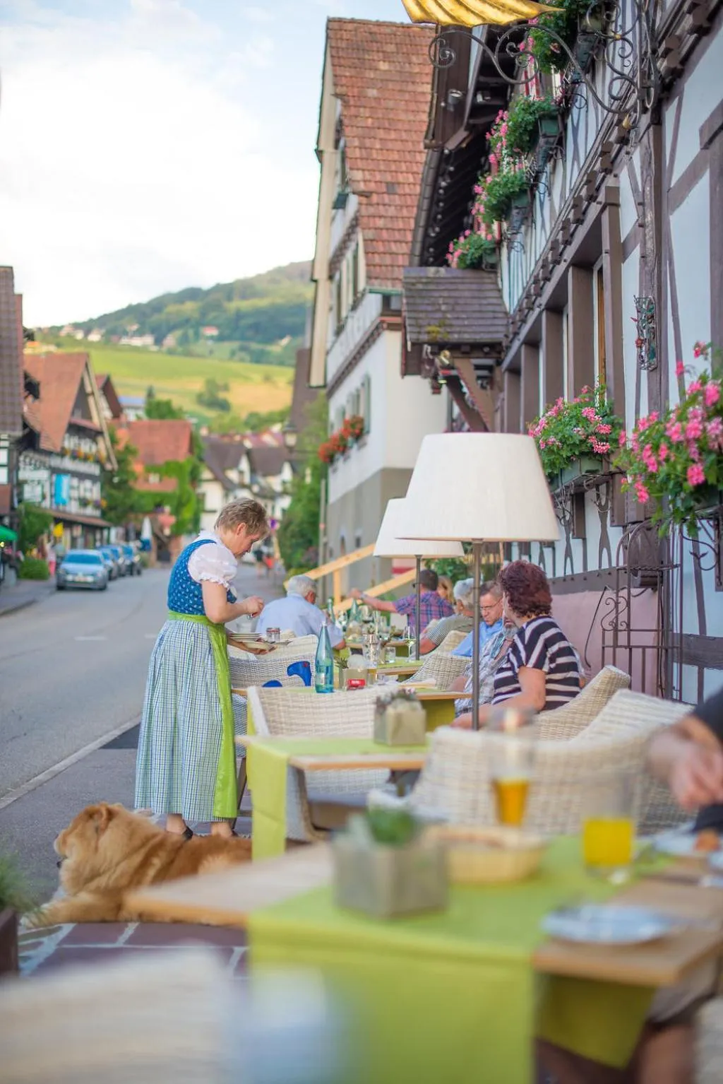 Food and drinks in Hotel Restaurant Der Engel, Sasbachwalden
