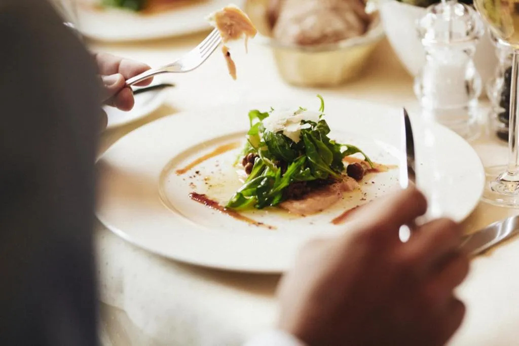 Food close-up in Hotel Restaurant Der Engel, Sasbachwalden